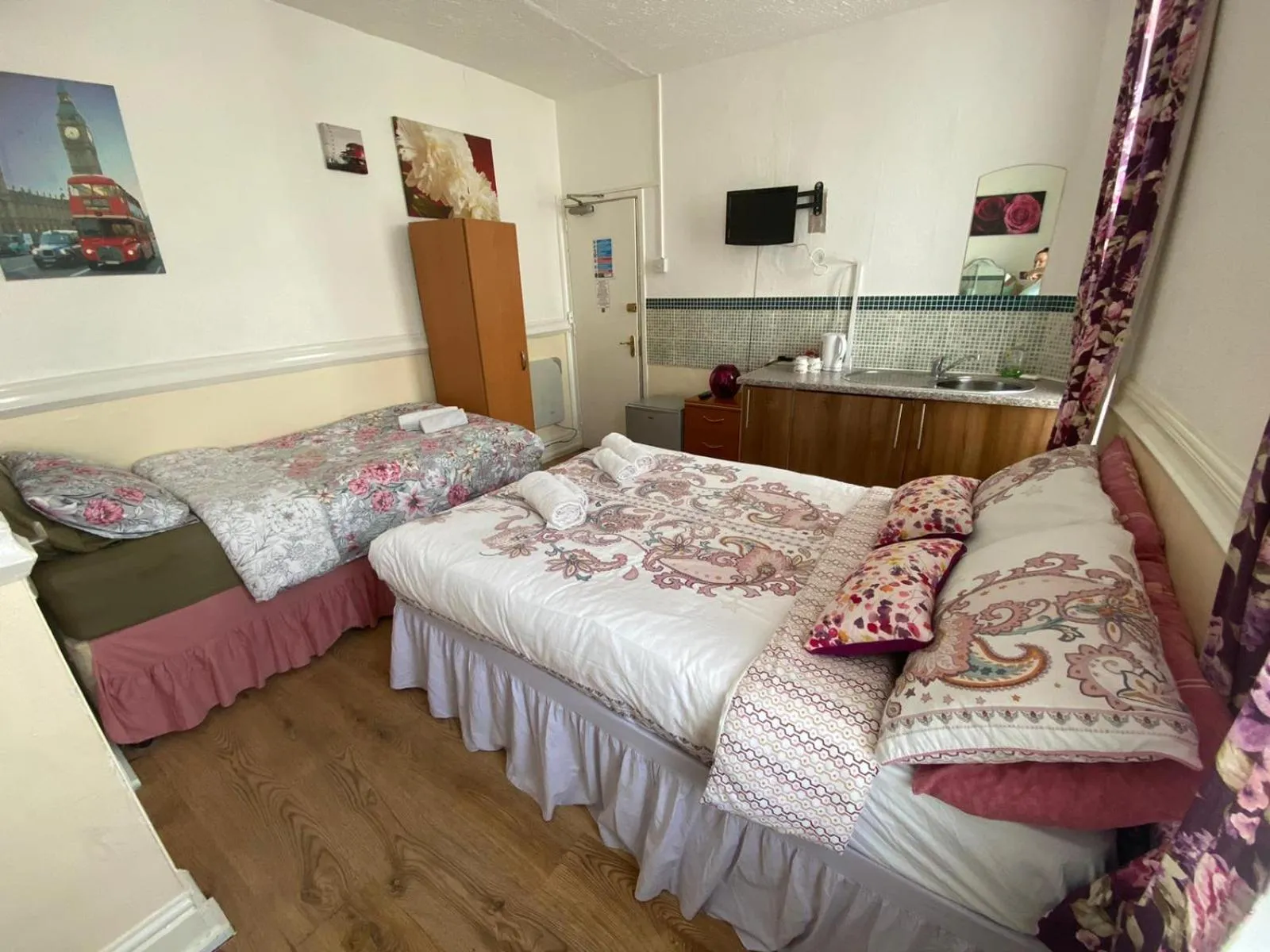 Bed in Mellory hotel