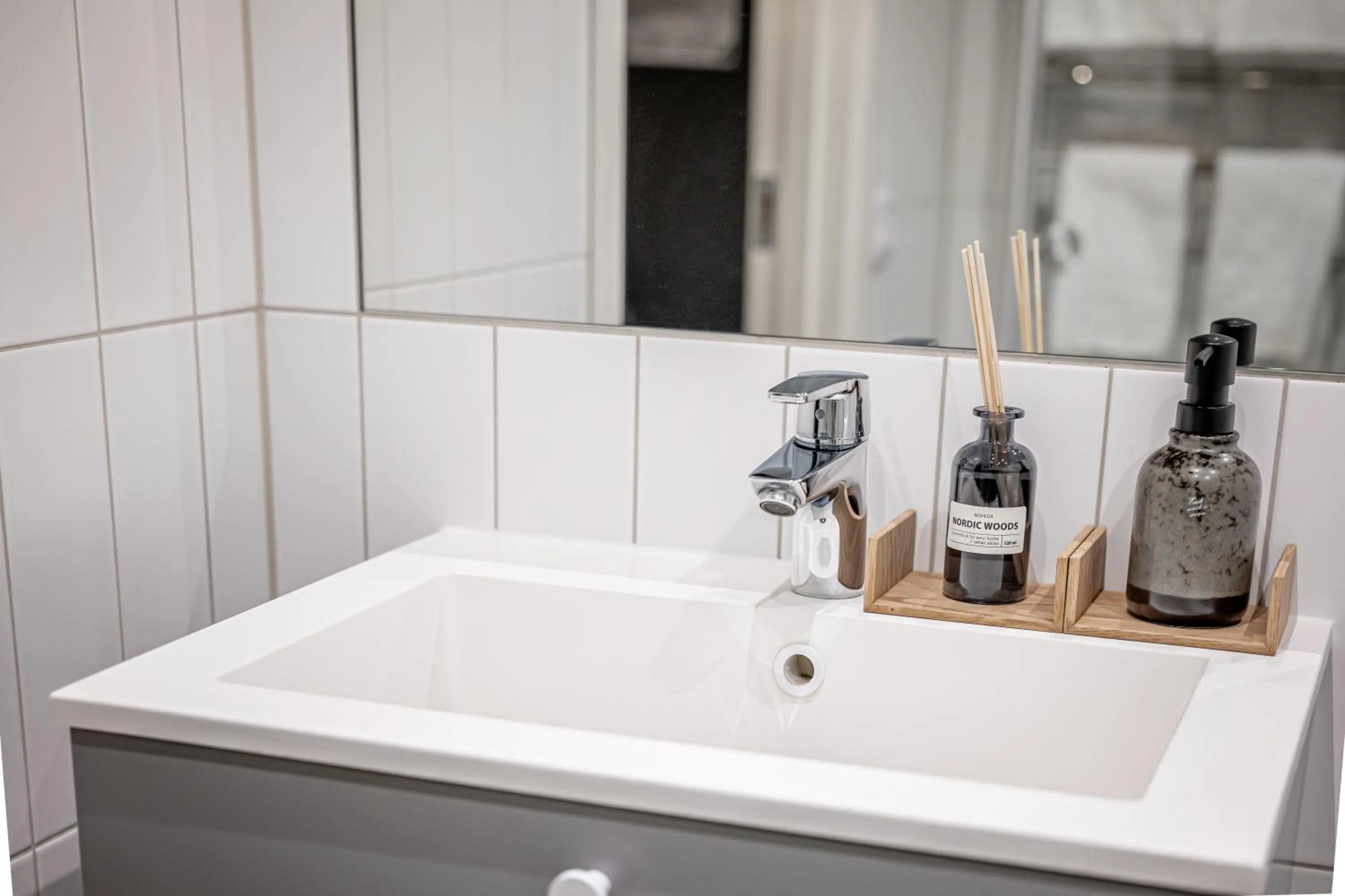 Bathroom in Uppsala Hotel Apartments