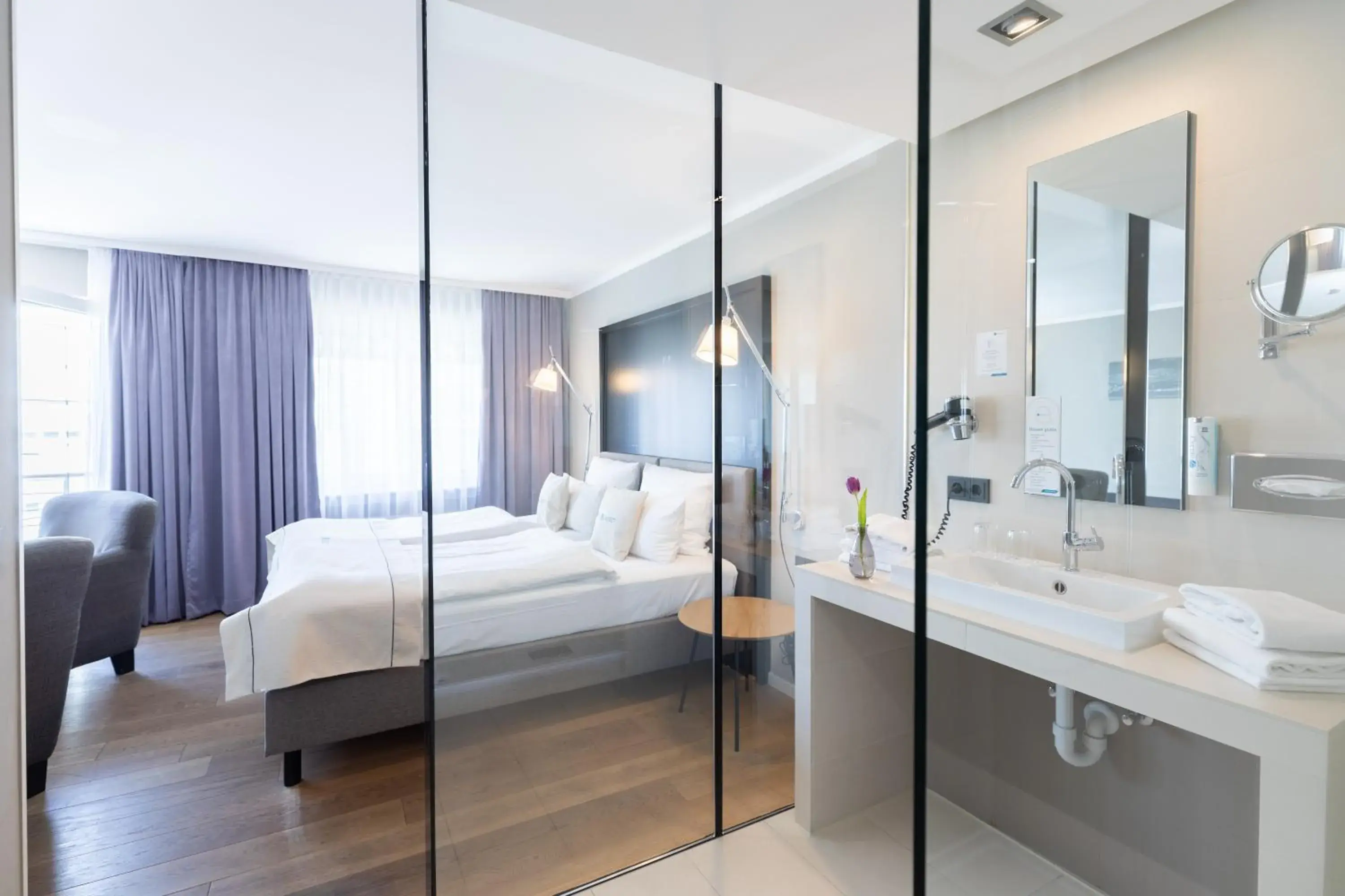 Bed in Select Hotel Friedrichshafen Bed in Select Hotel Friedrichshafen