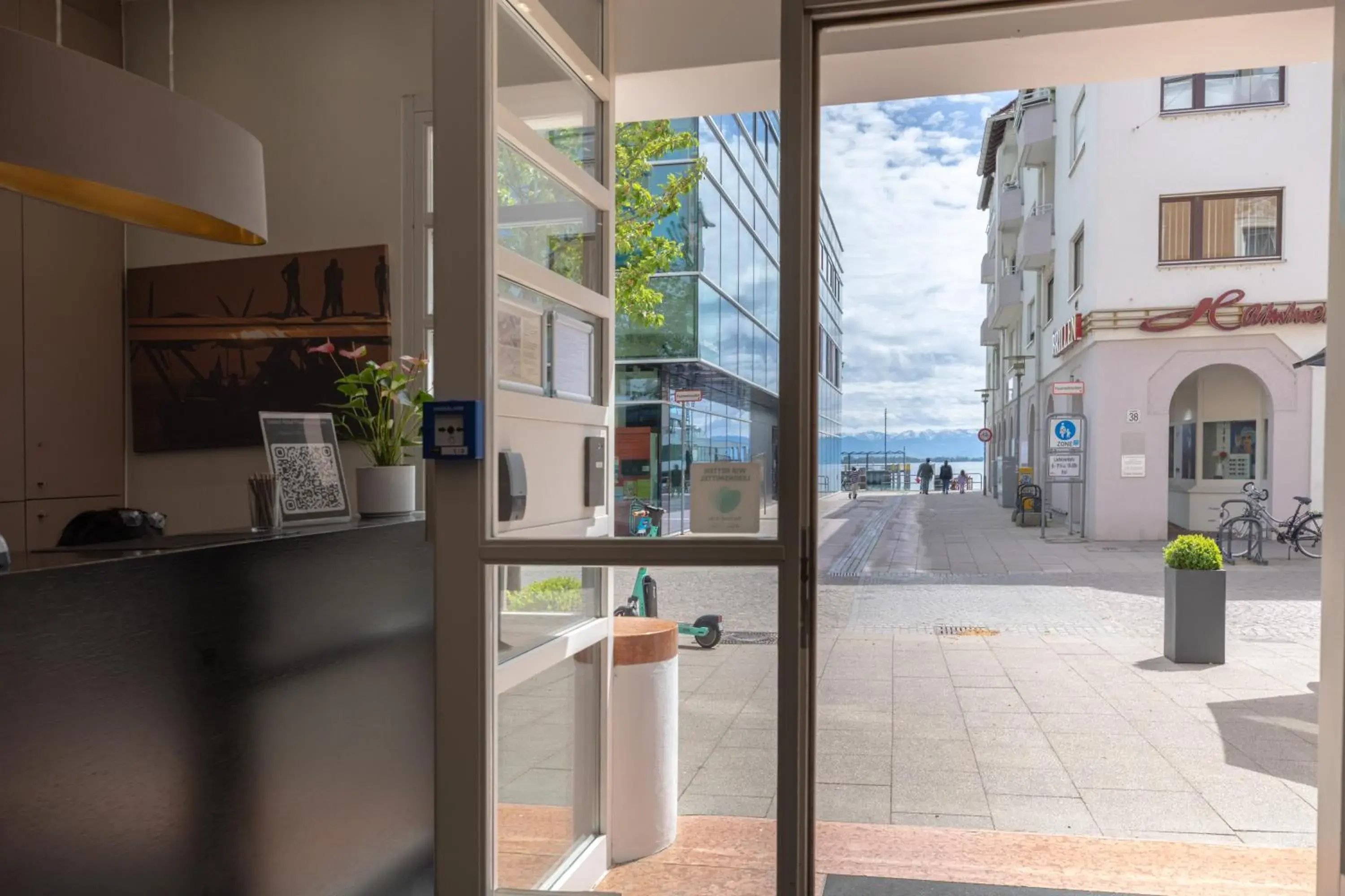 View (from property/room) in Select Hotel Friedrichshafen View (from property/room) in Select Hotel Friedrichshafen