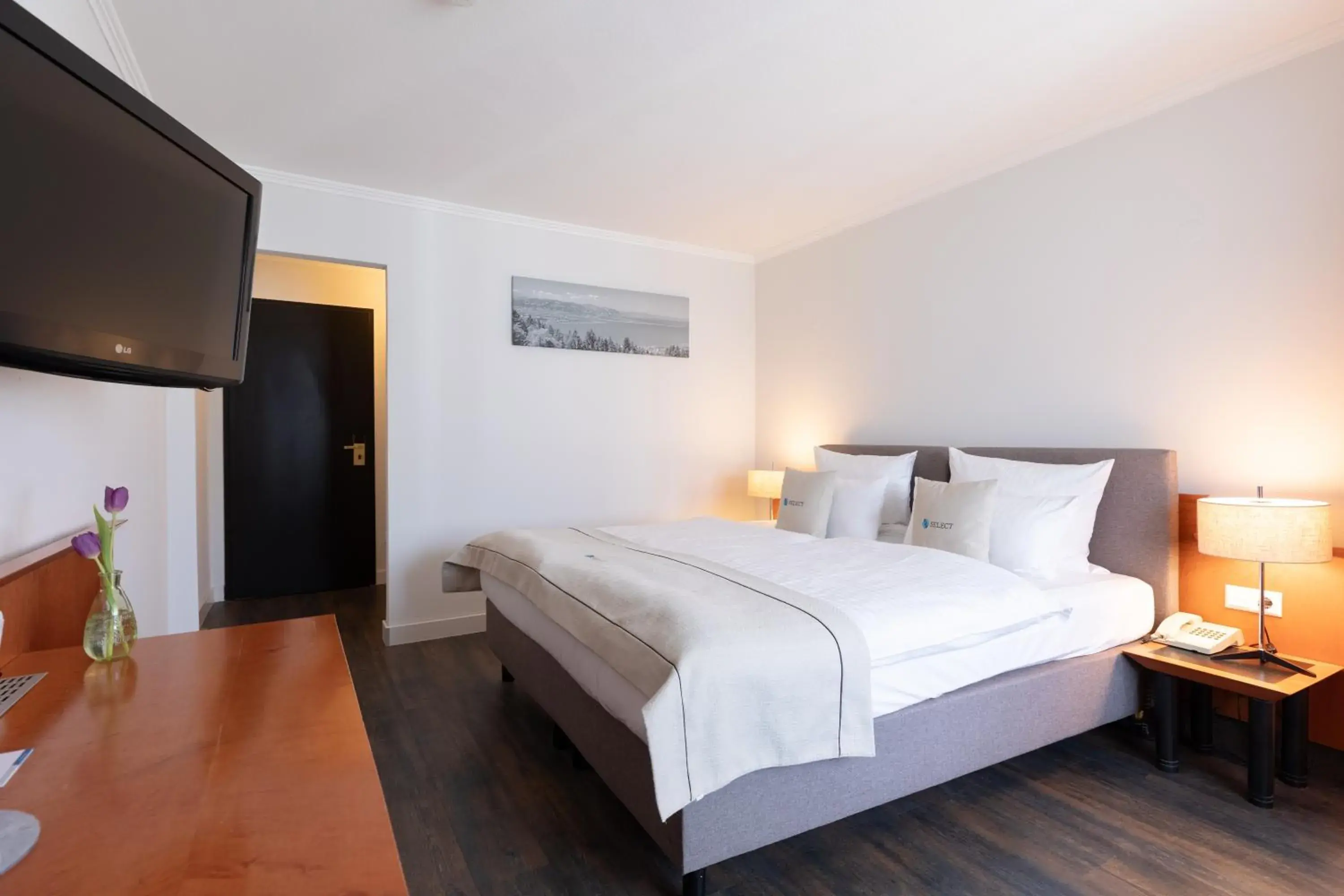 Bed in Select Hotel Friedrichshafen Bed in Select Hotel Friedrichshafen