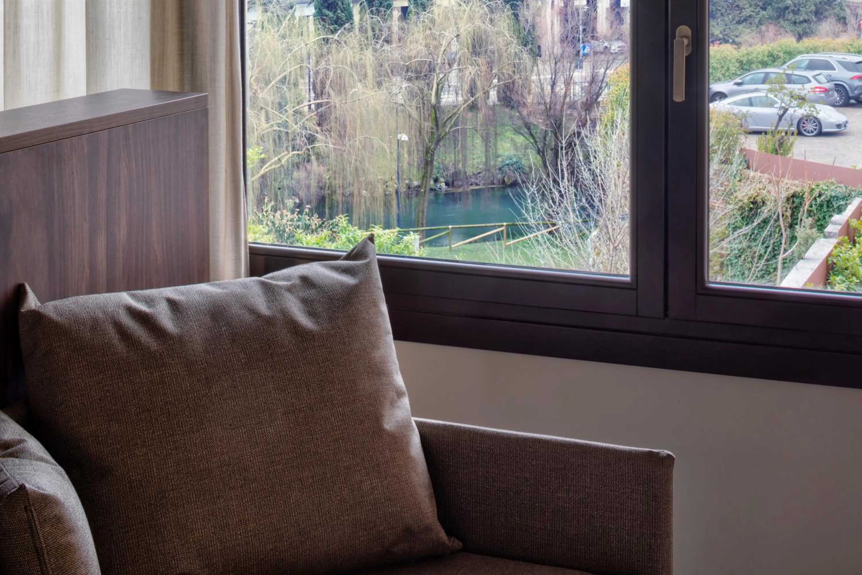 Living room in Porta Altinia Suites