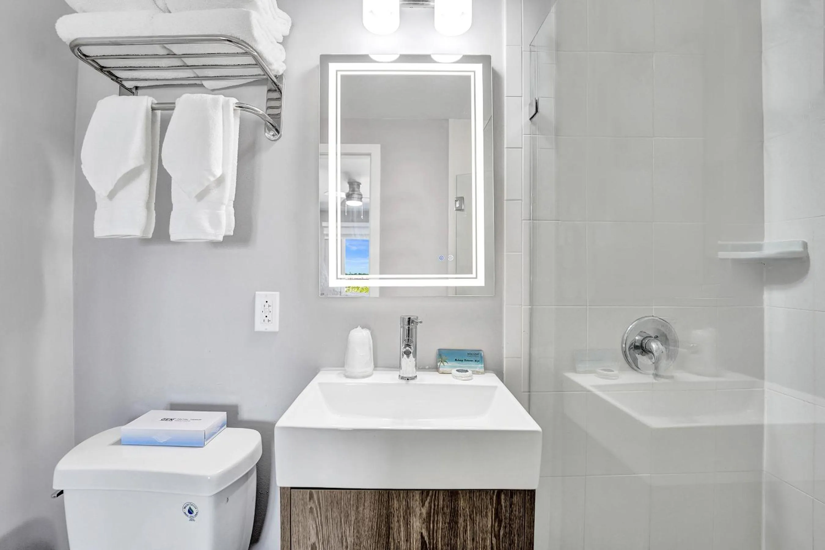 Shower in Hotel Sheldon