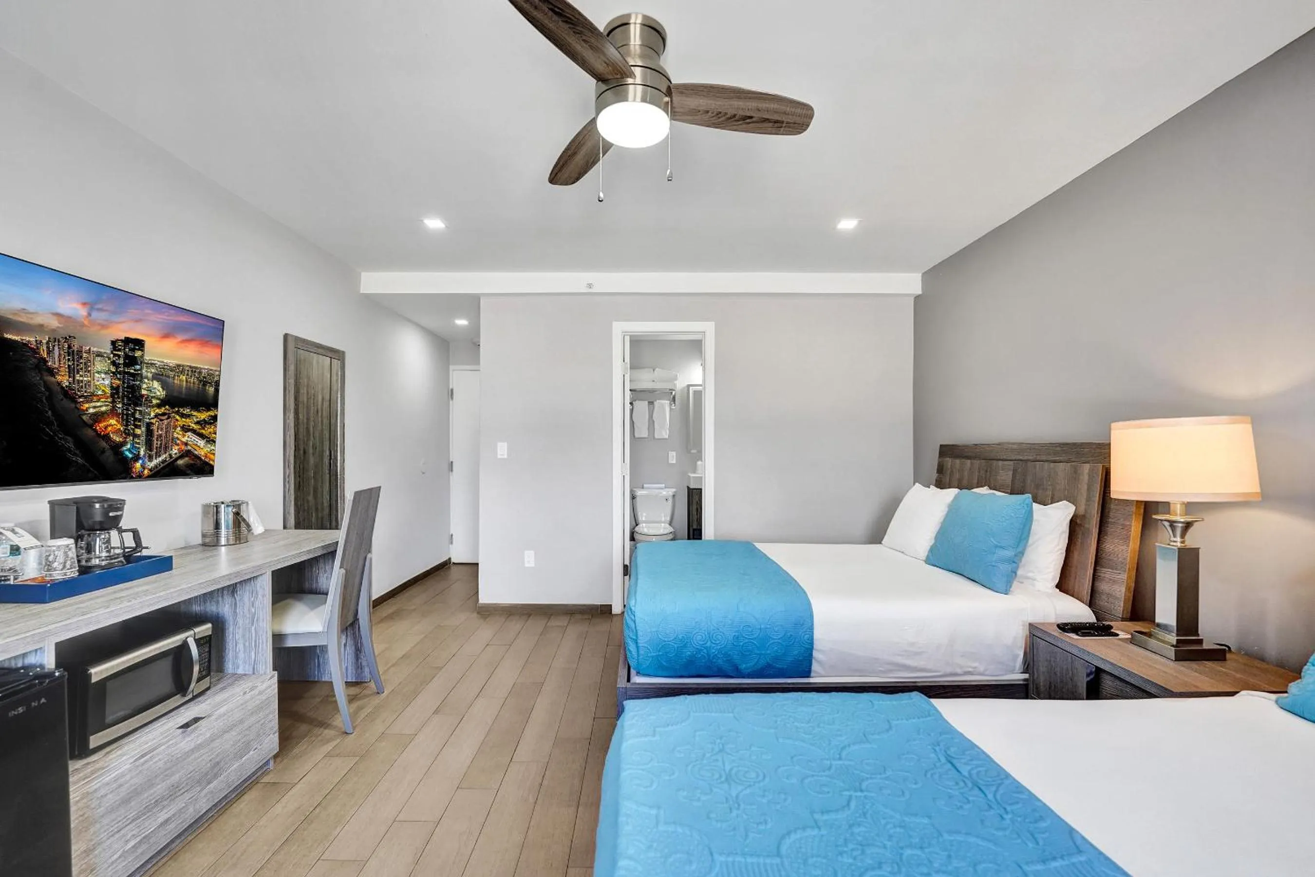 Bed in Hotel Sheldon