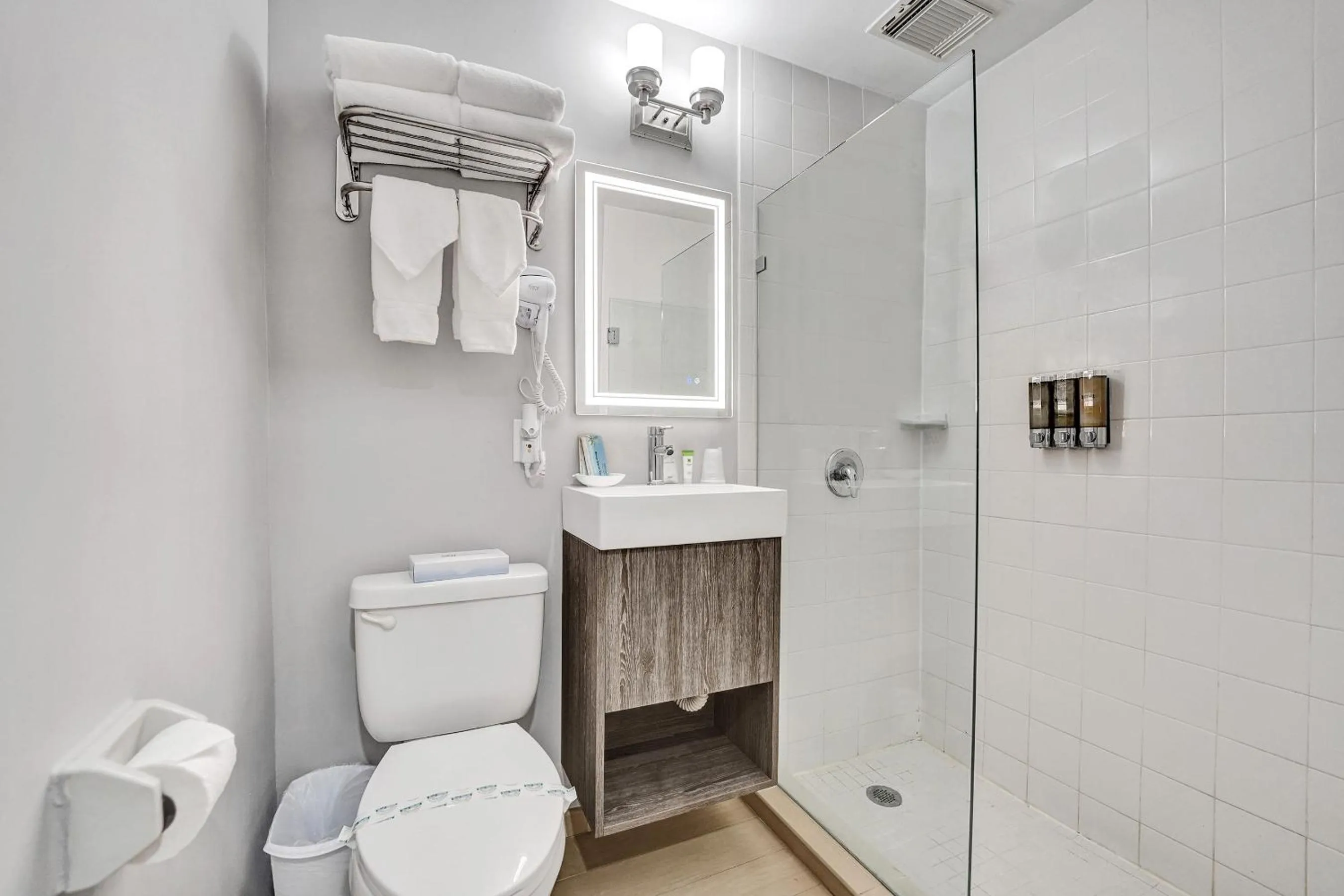 Shower in Hotel Sheldon