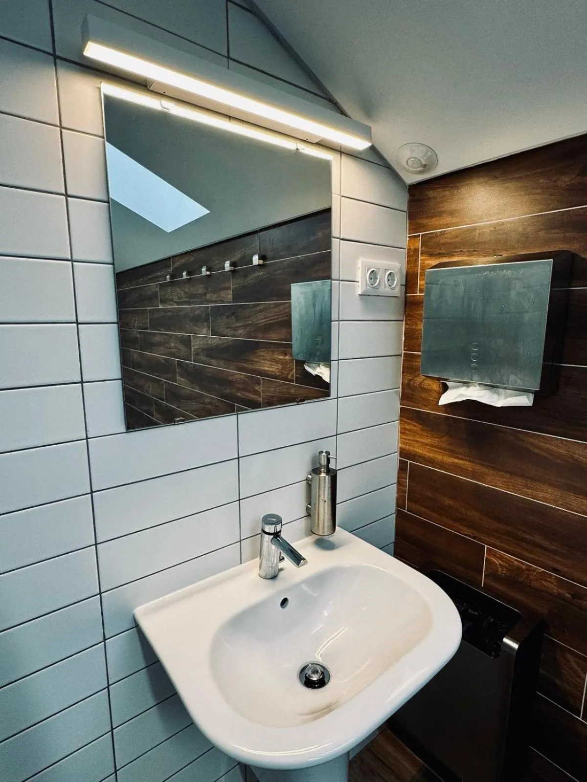 Bathroom in Aliança café & hostel