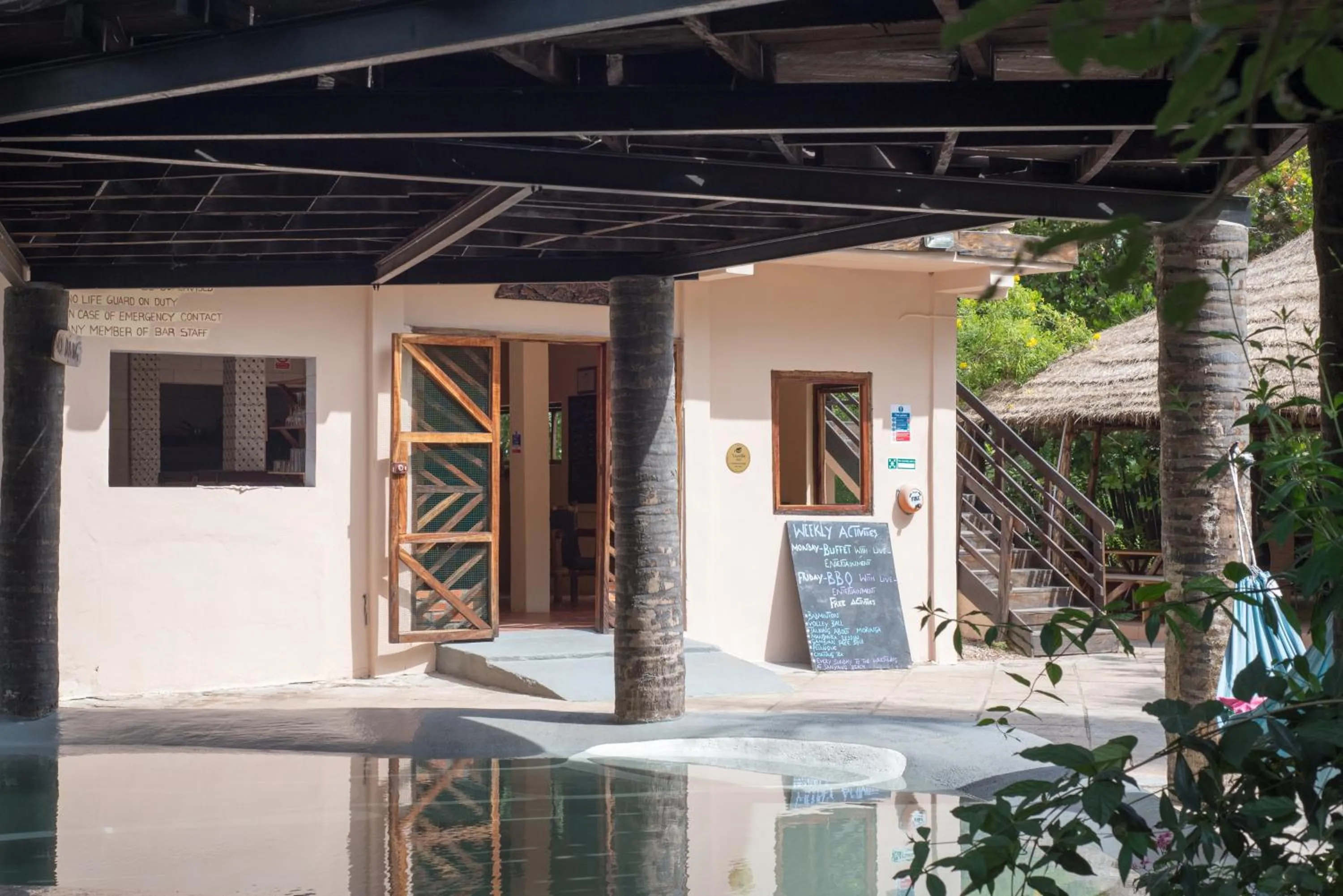 On site in Footsteps Eco-Lodge