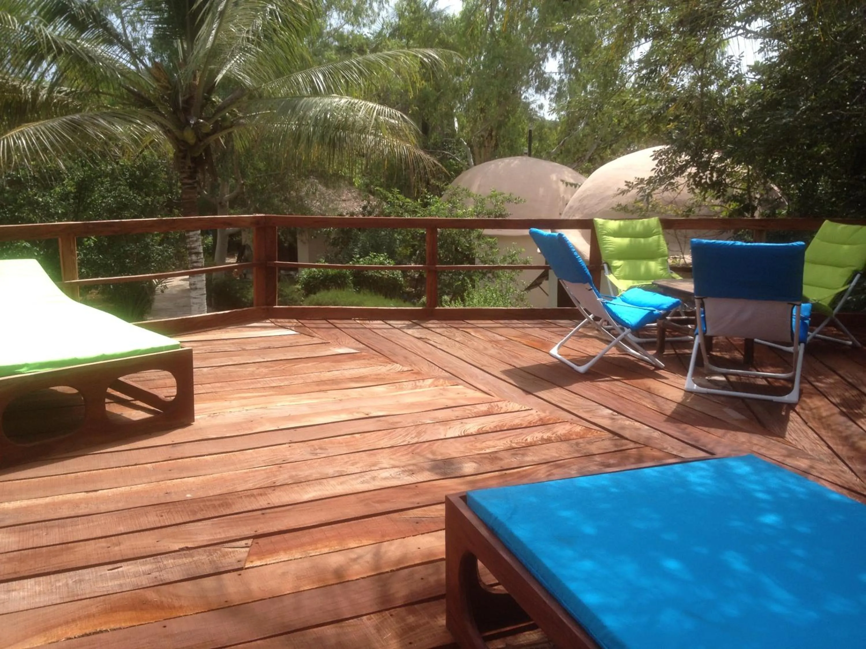 Bird's eye view in Footsteps Eco-Lodge