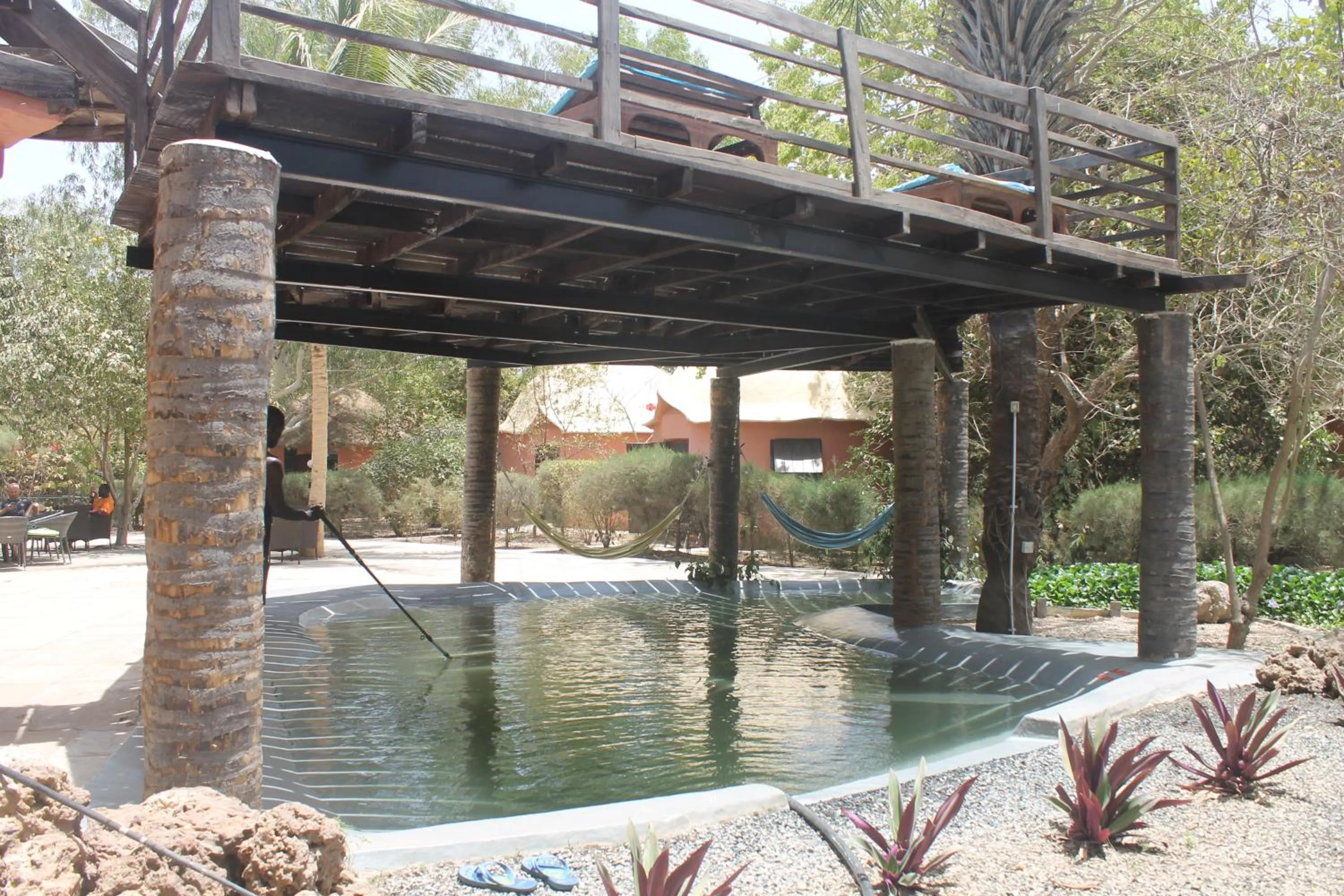 On site in Footsteps Eco-Lodge