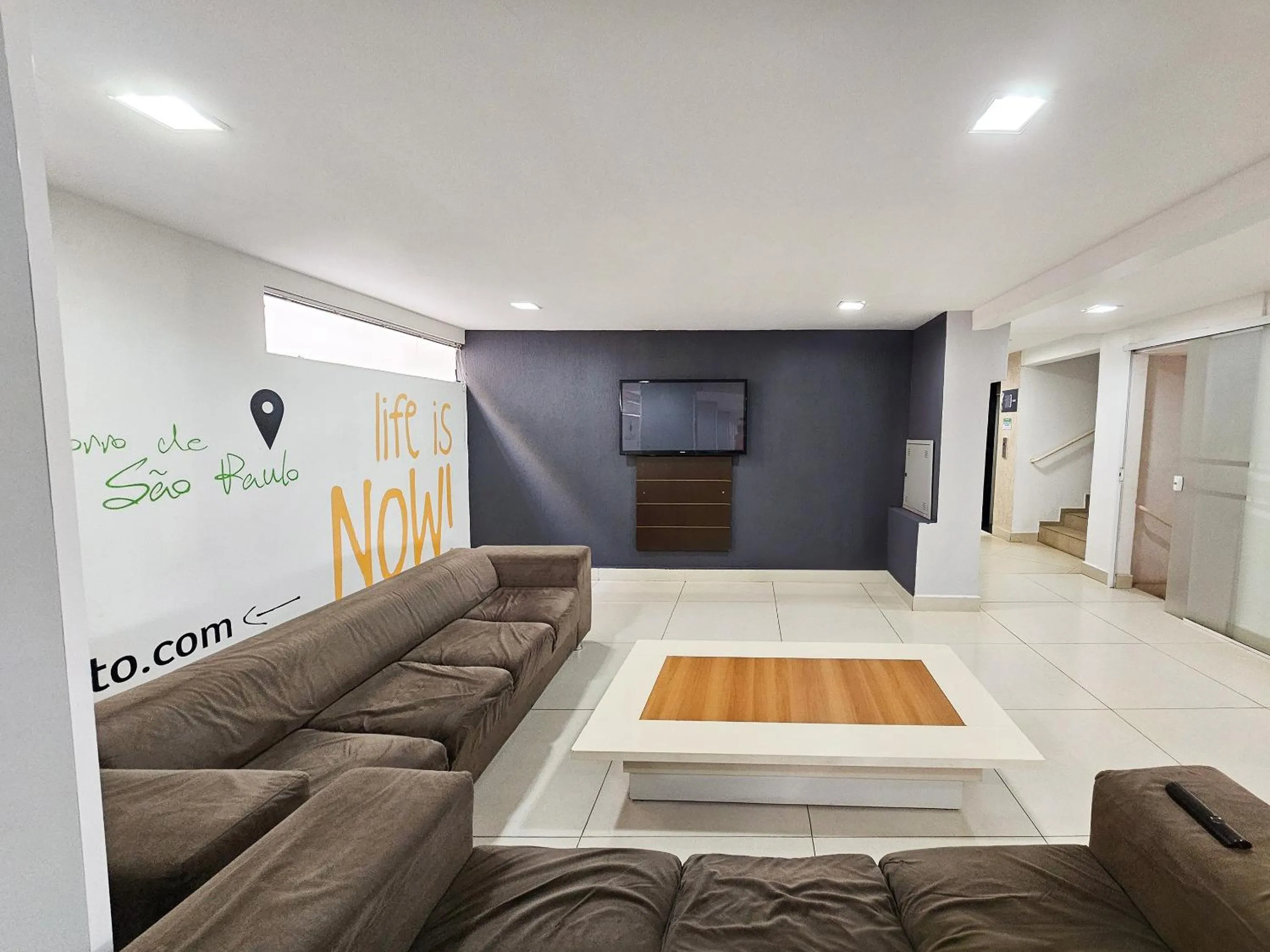 Communal lounge/ TV room in CLH Suítes Foz do Iguaçu