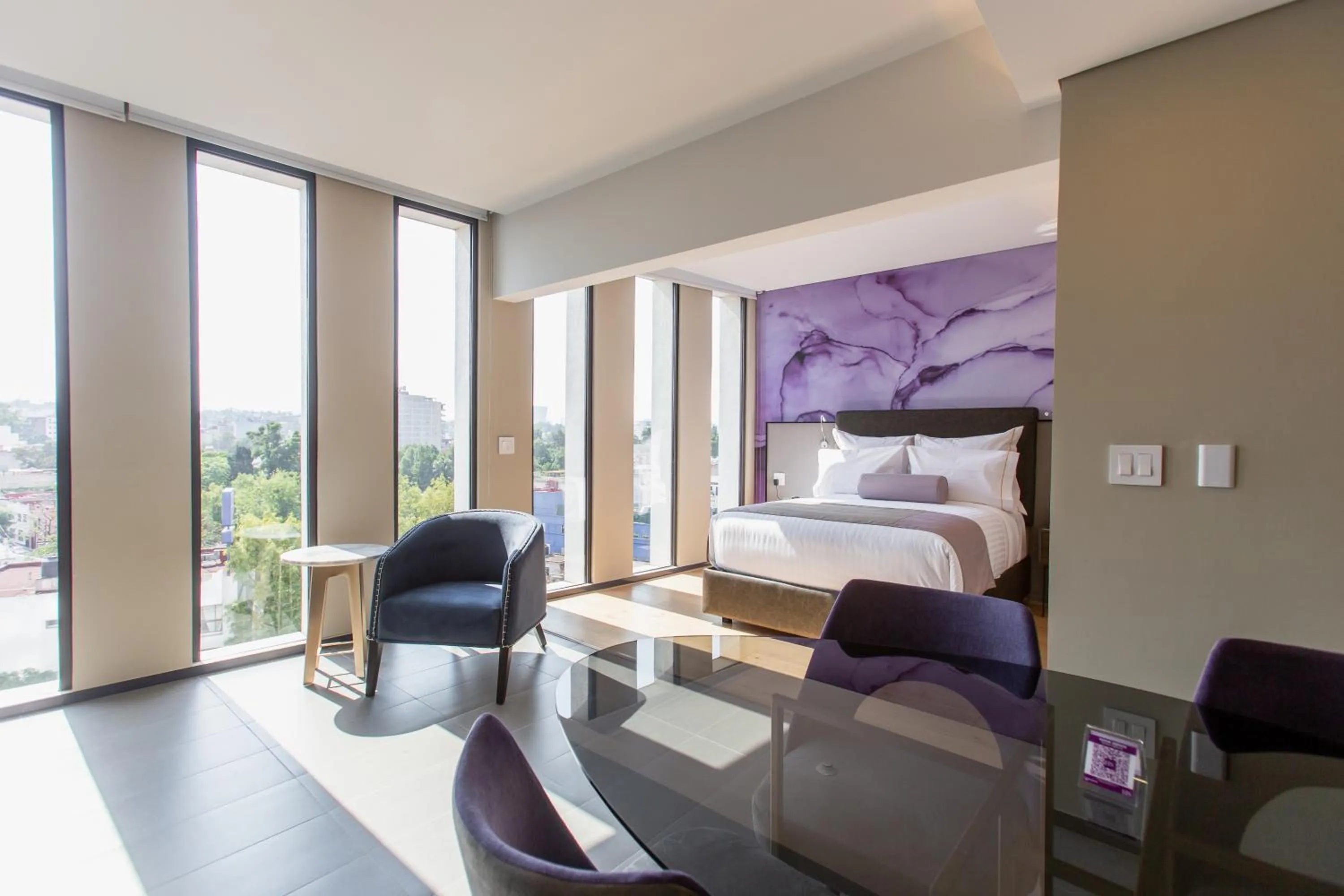 Photo of the whole room, Bed in HS HOTSSON Long Stay CDMX Condesa Sur