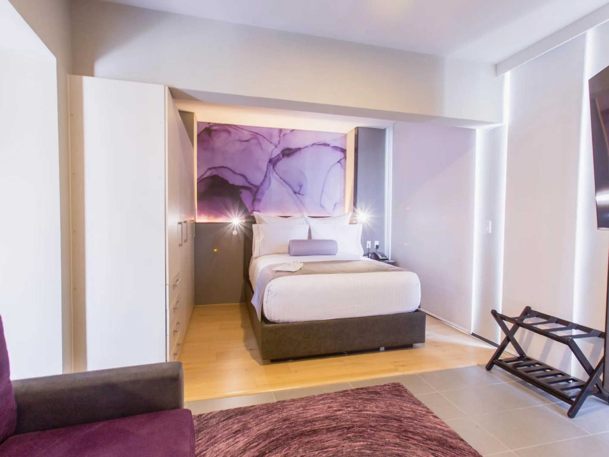 Bed in HS HOTSSON Long Stay CDMX Condesa Sur