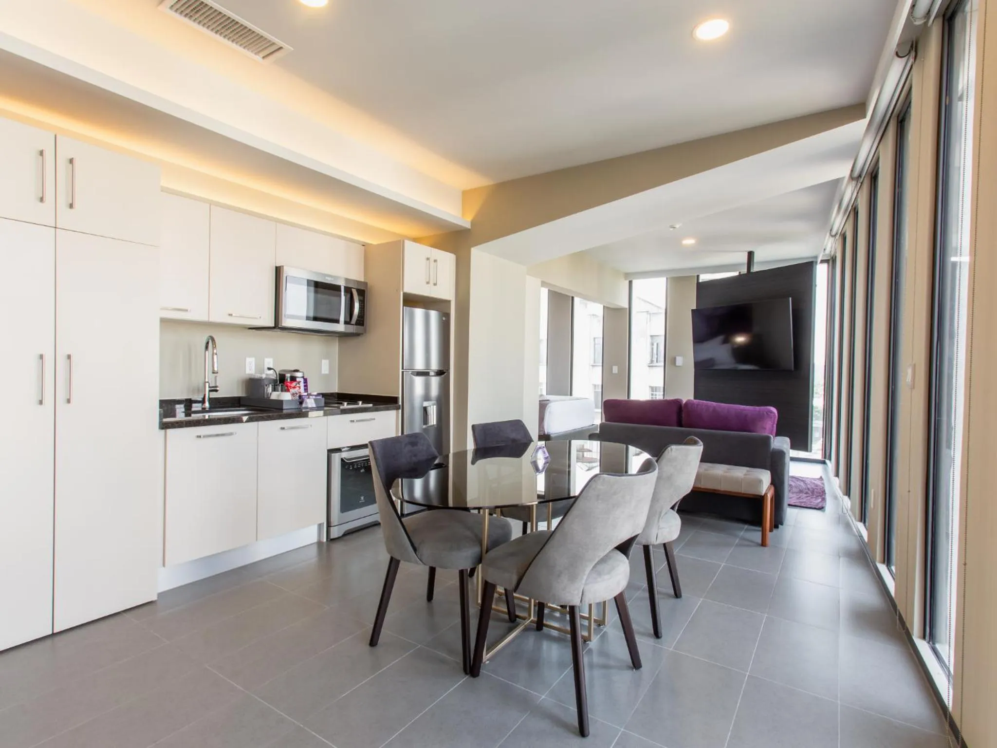 Dining area in HS HOTSSON Long Stay CDMX Condesa Sur