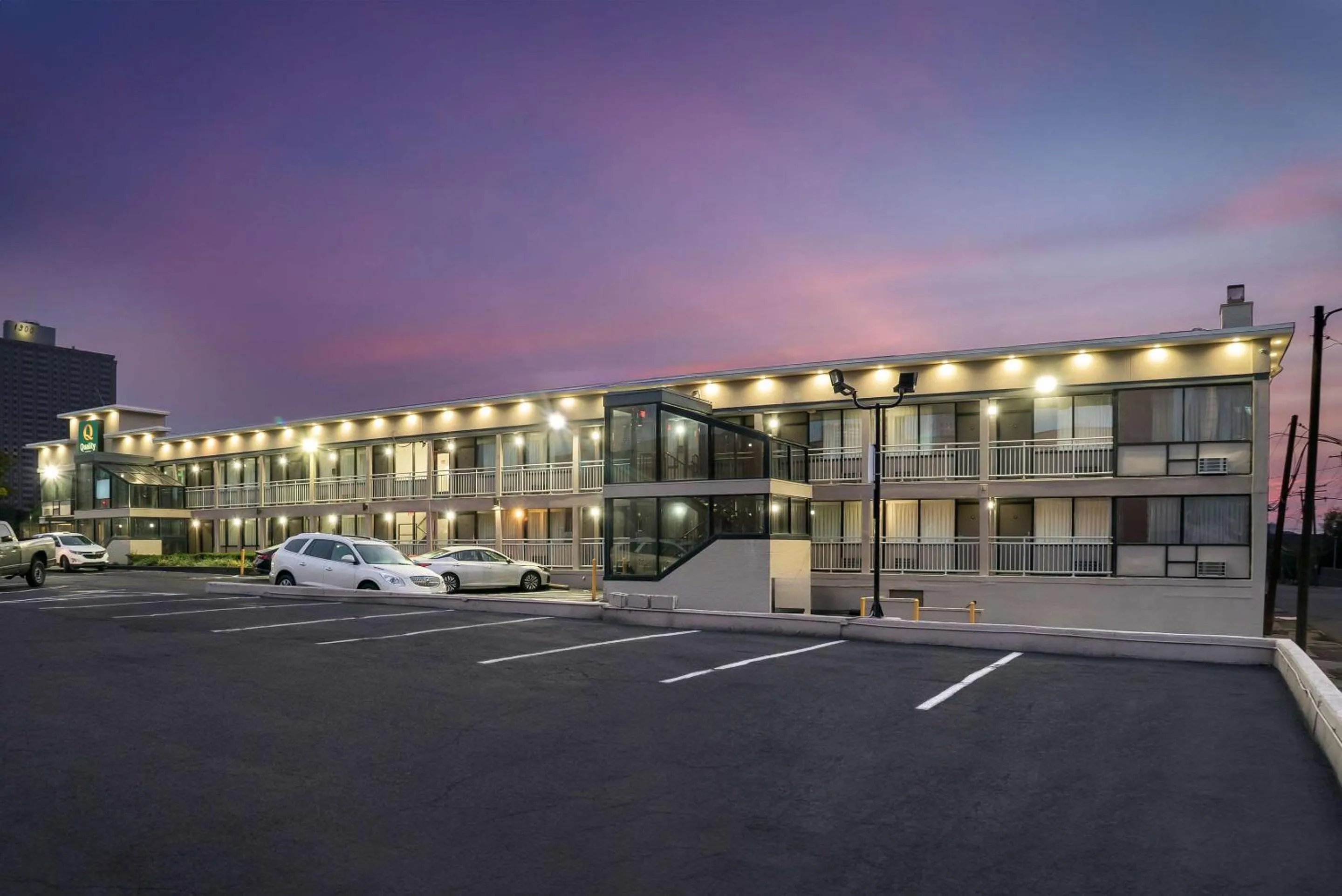 Property building in Quality Inn Detroit Downtown