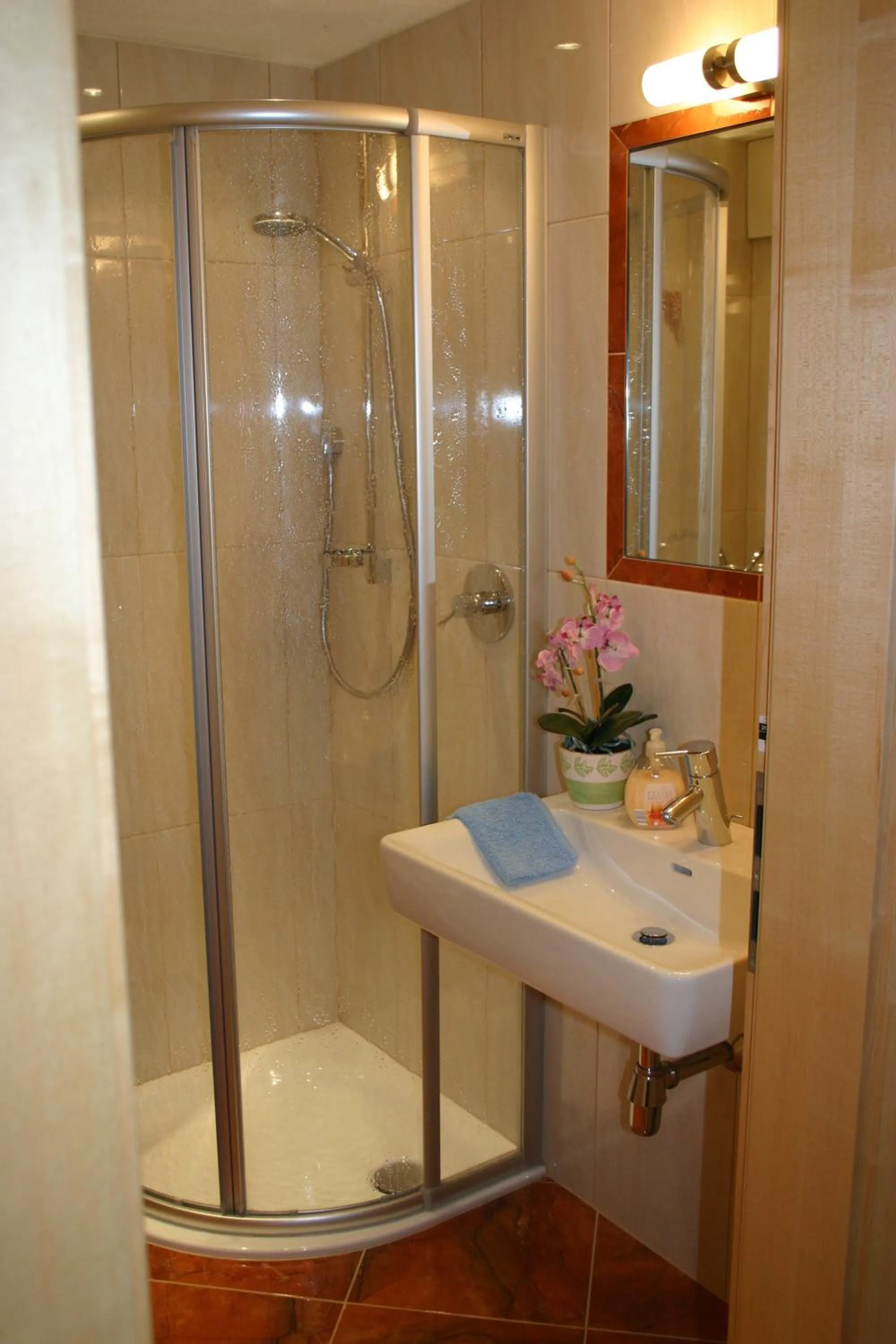 Bathroom in Ferienwohnung Prosch
