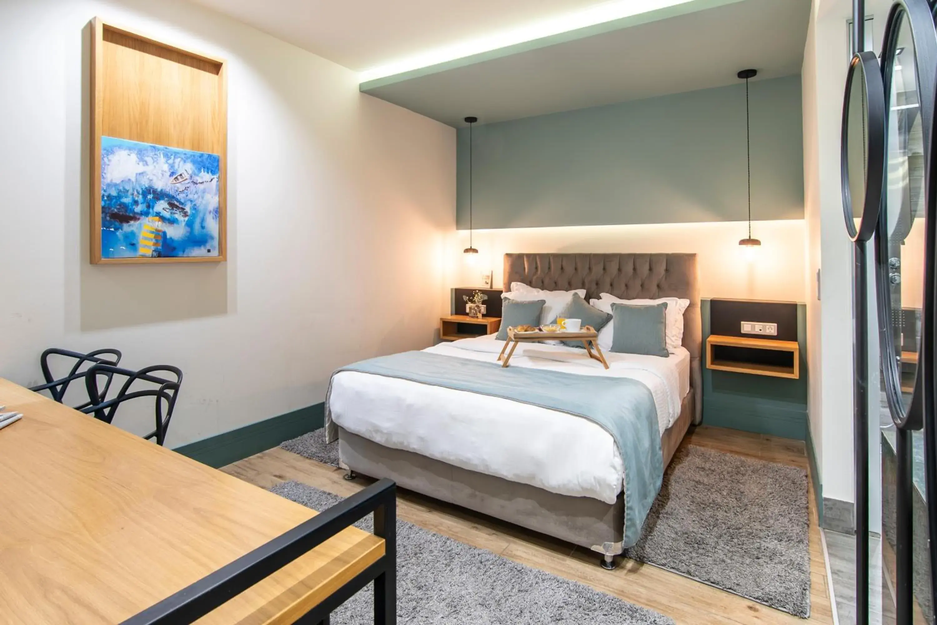 King Suite with Spa Bath in Thalassa Apart Hotel King Suite with Spa Bath in Thalassa Apart Hotel