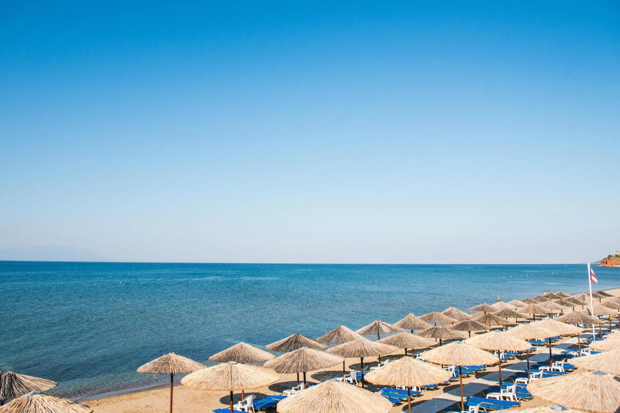 Beach in Thalassa Apart Hotel