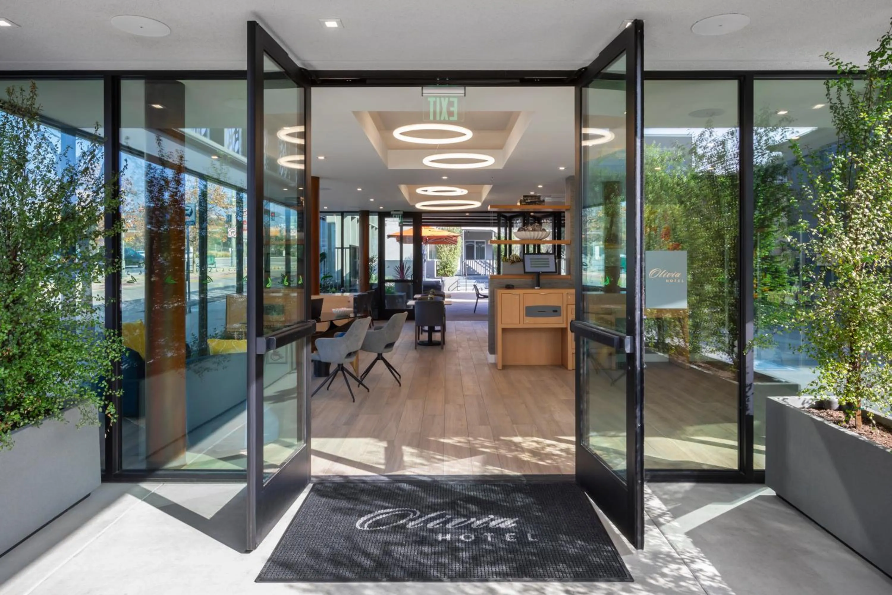 Facade/entrance in Olivia Hotel