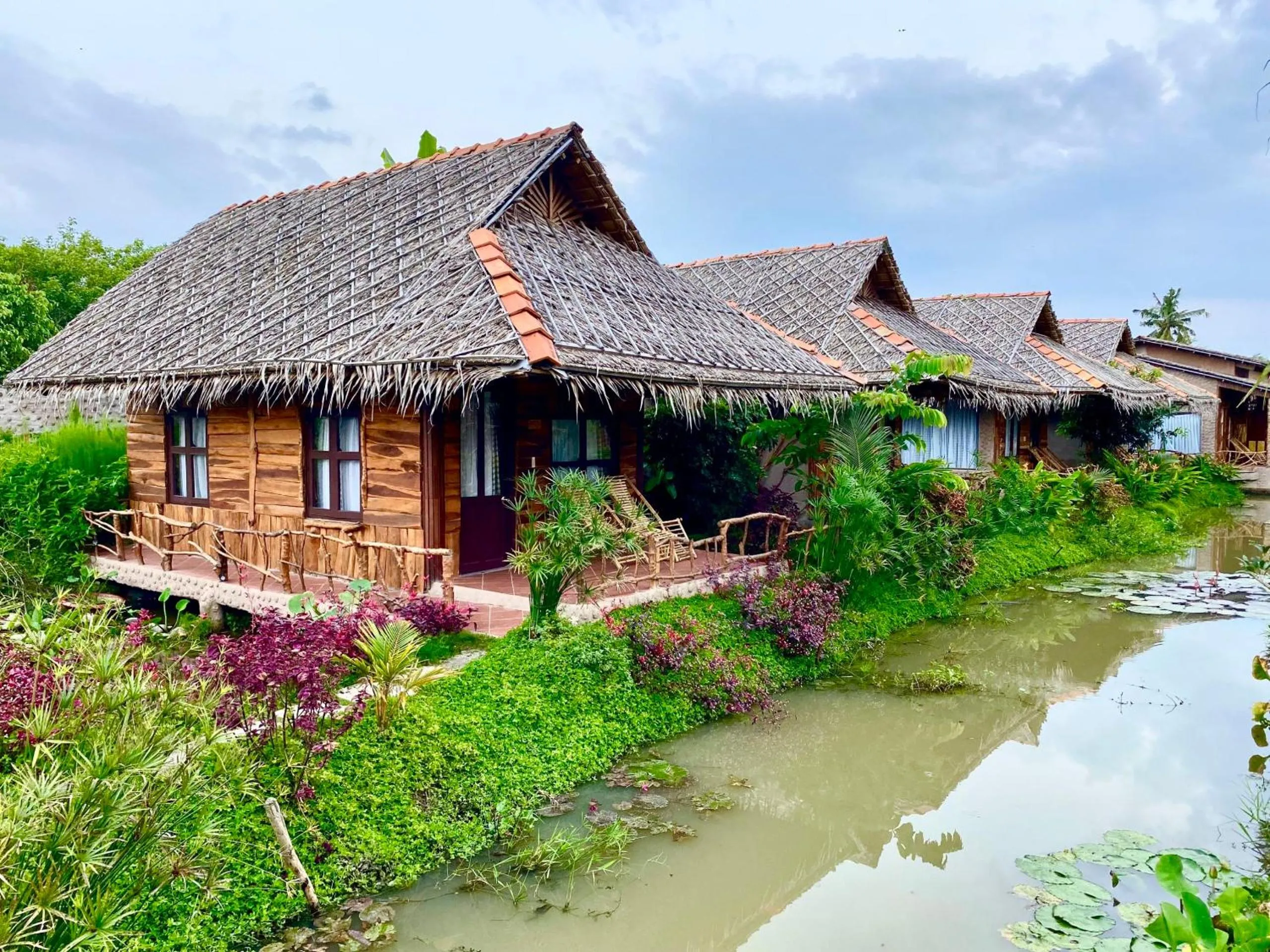 Property building in Mekong Silt Ecolodge - Pool & Half-Board Included