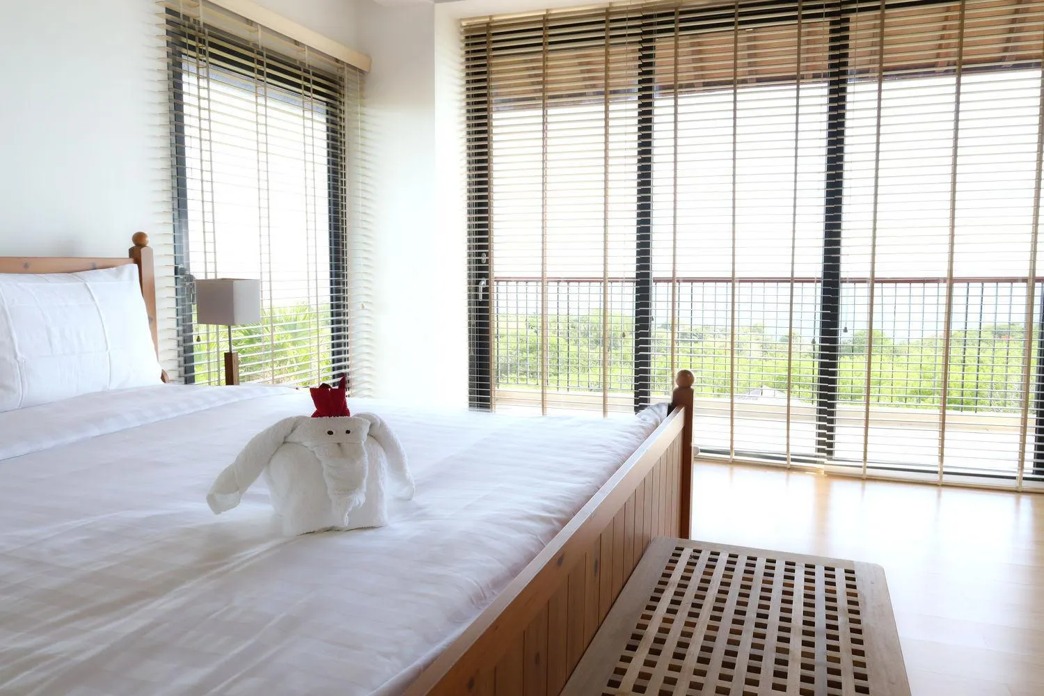 Bedroom, Bed in Moritz Palm Villa