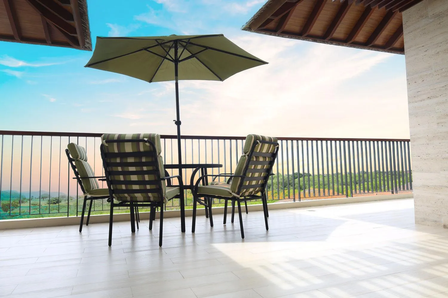 Balcony/Terrace in Moritz Palm Villa