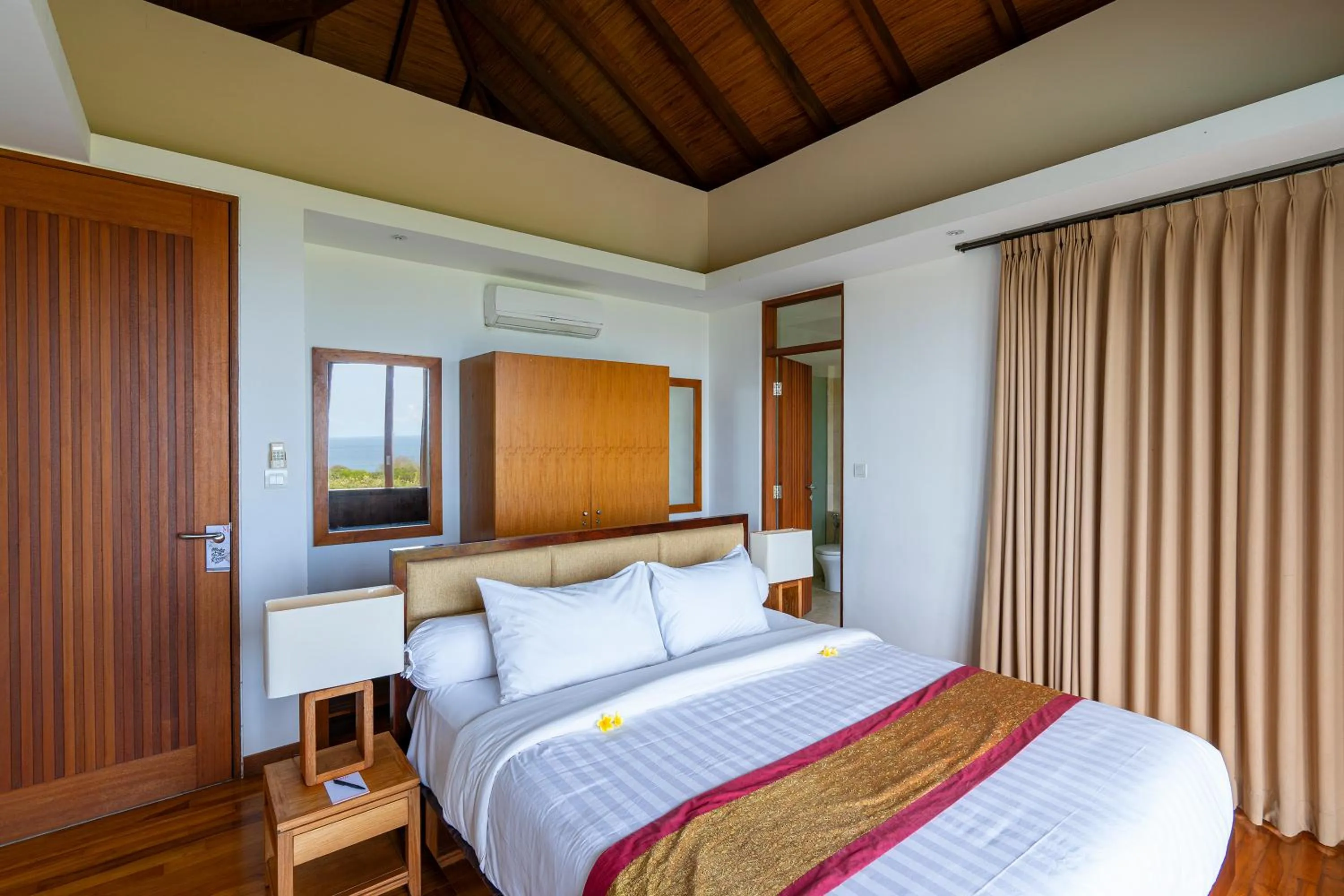 Bed in Moritz Palm Villa