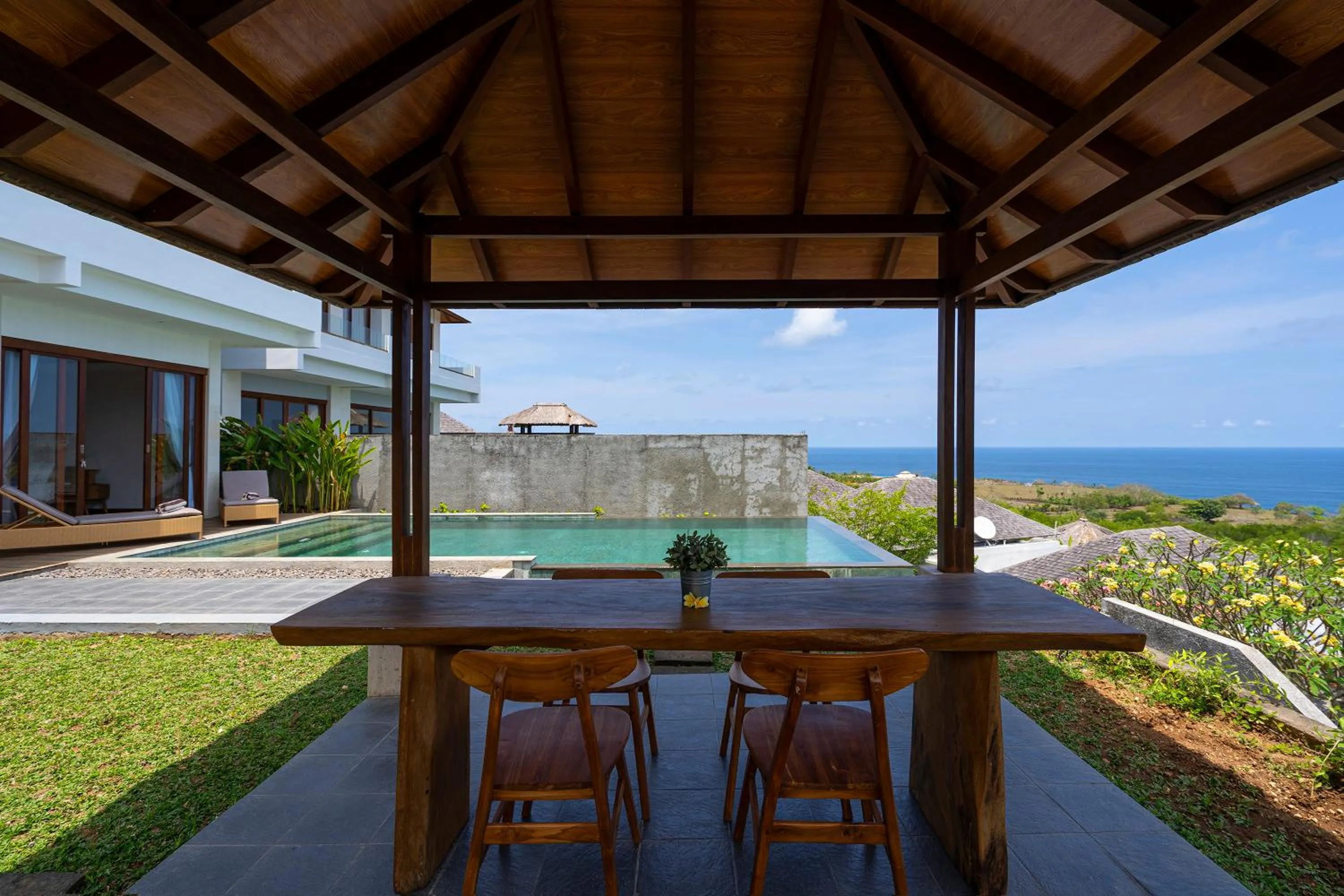 Patio in Moritz Palm Villa