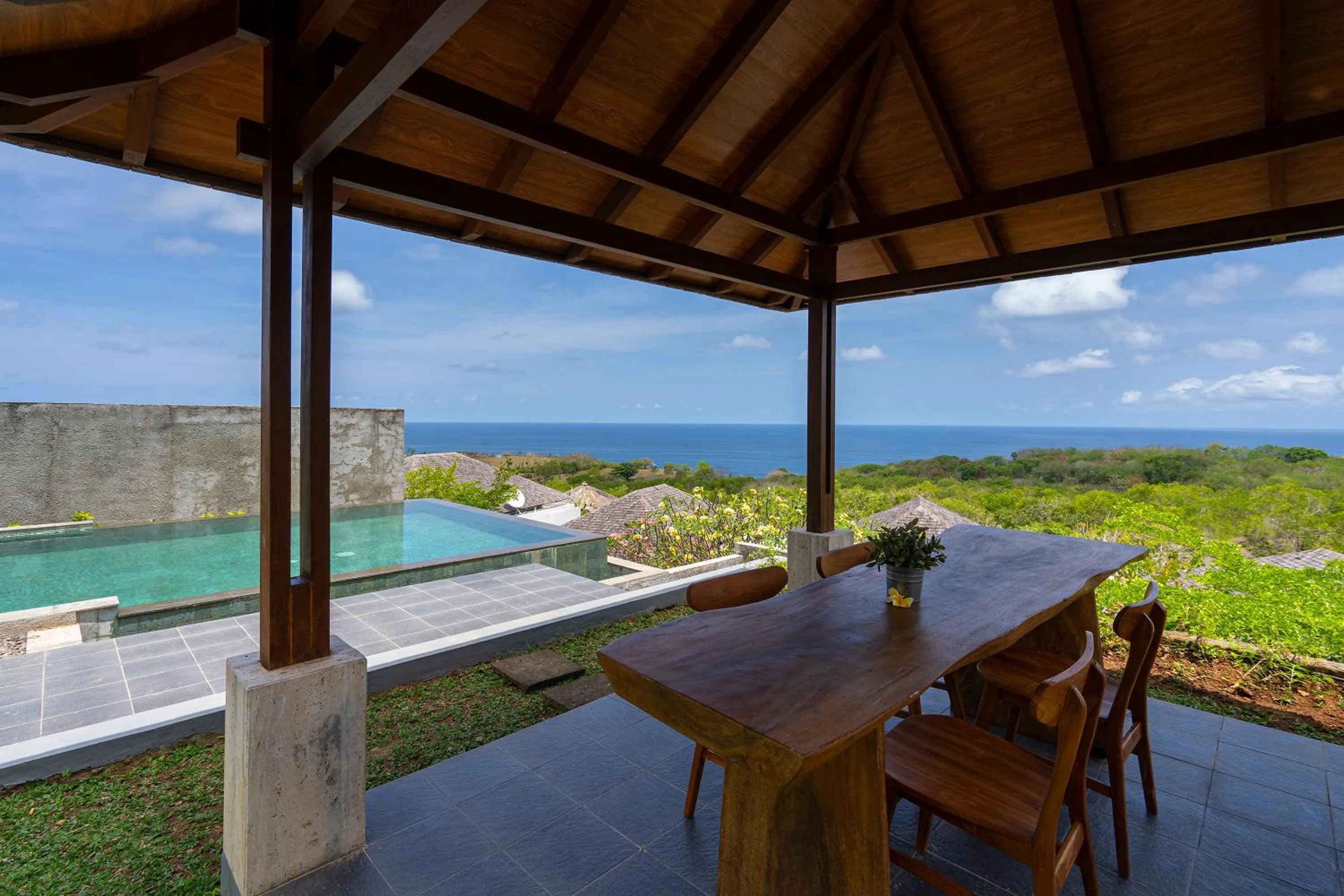 Patio in Moritz Palm Villa