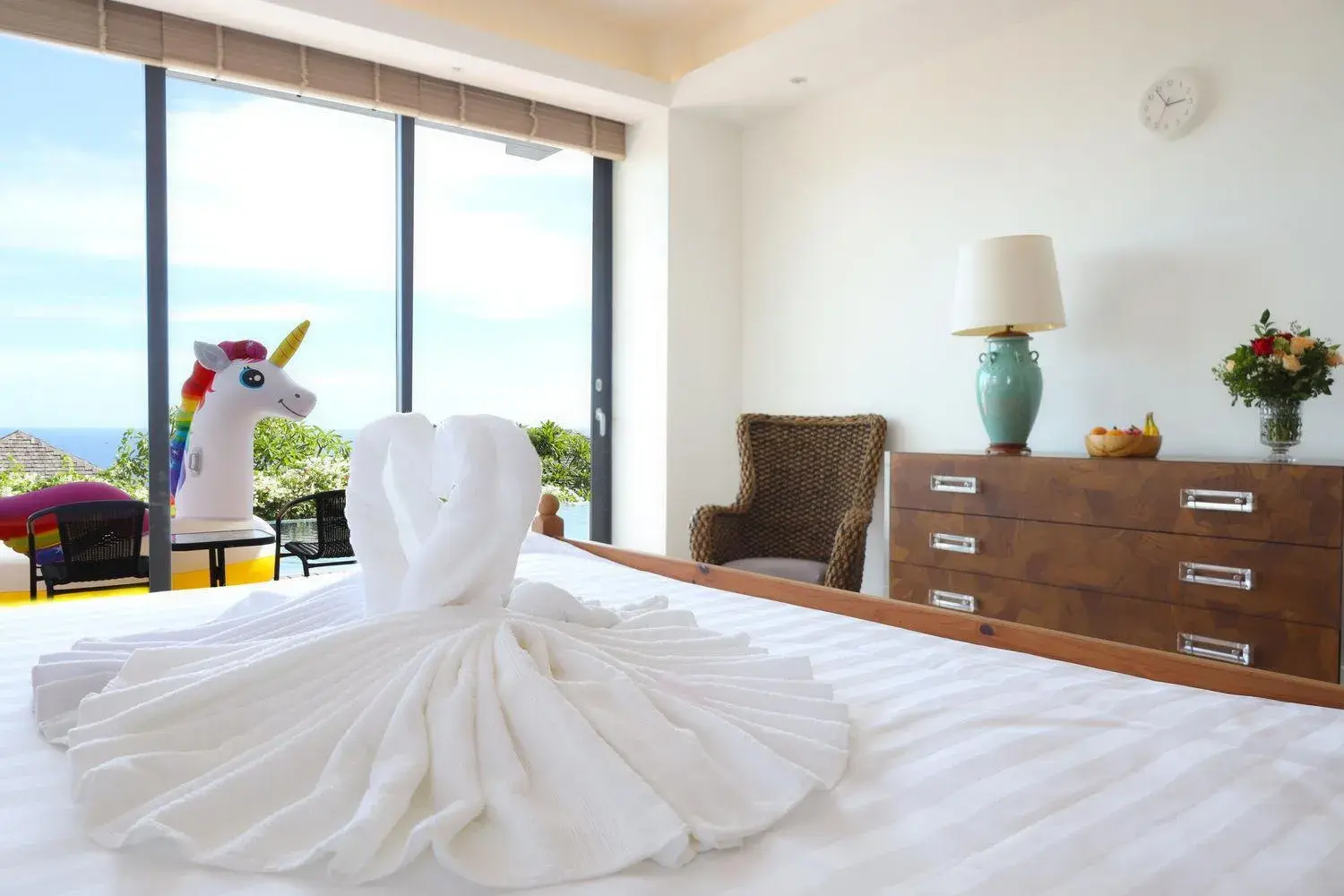 Bedroom, Bed in Moritz Palm Villa Bedroom, Bed in Moritz Palm Villa