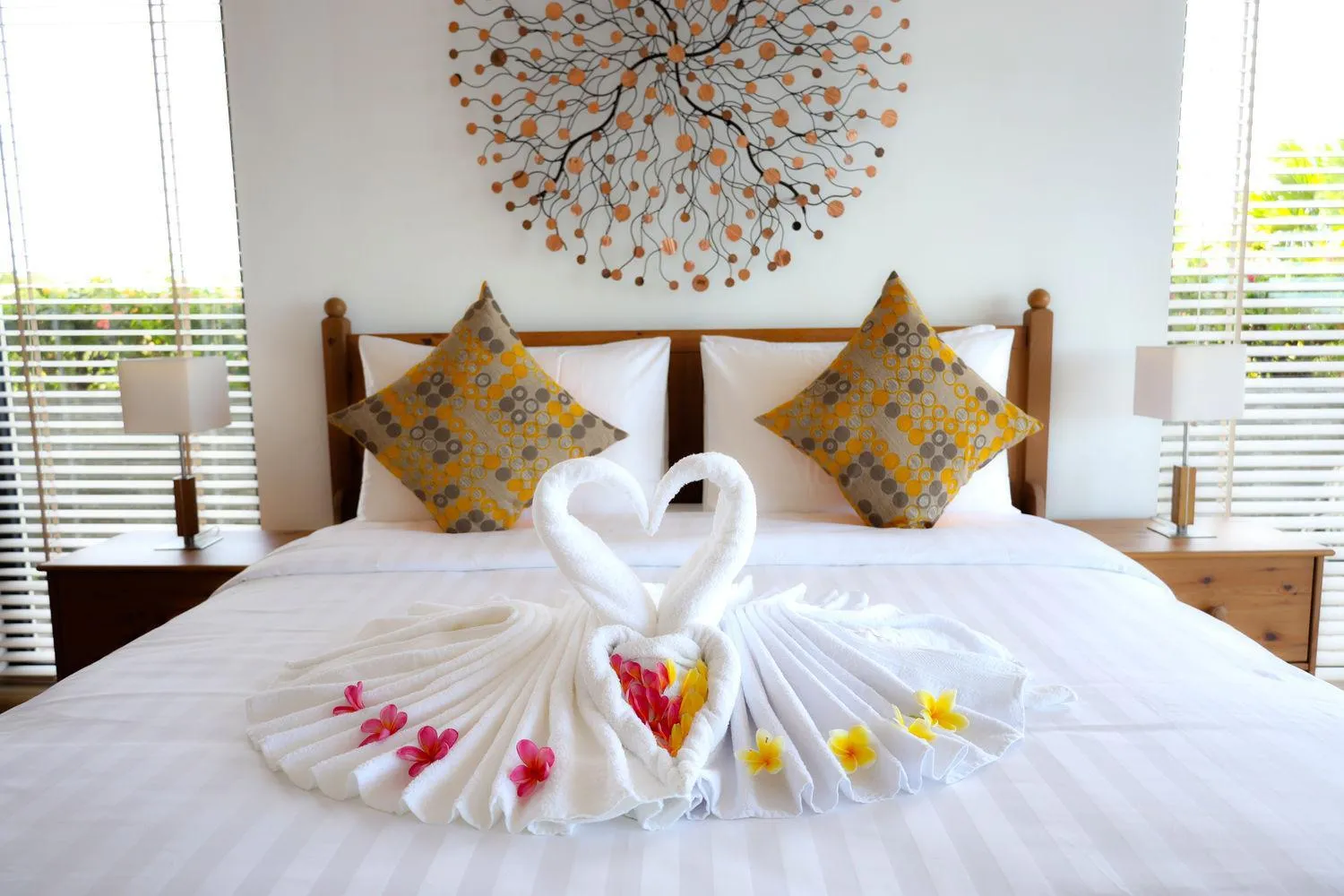 Bedroom, Bed in Moritz Palm Villa