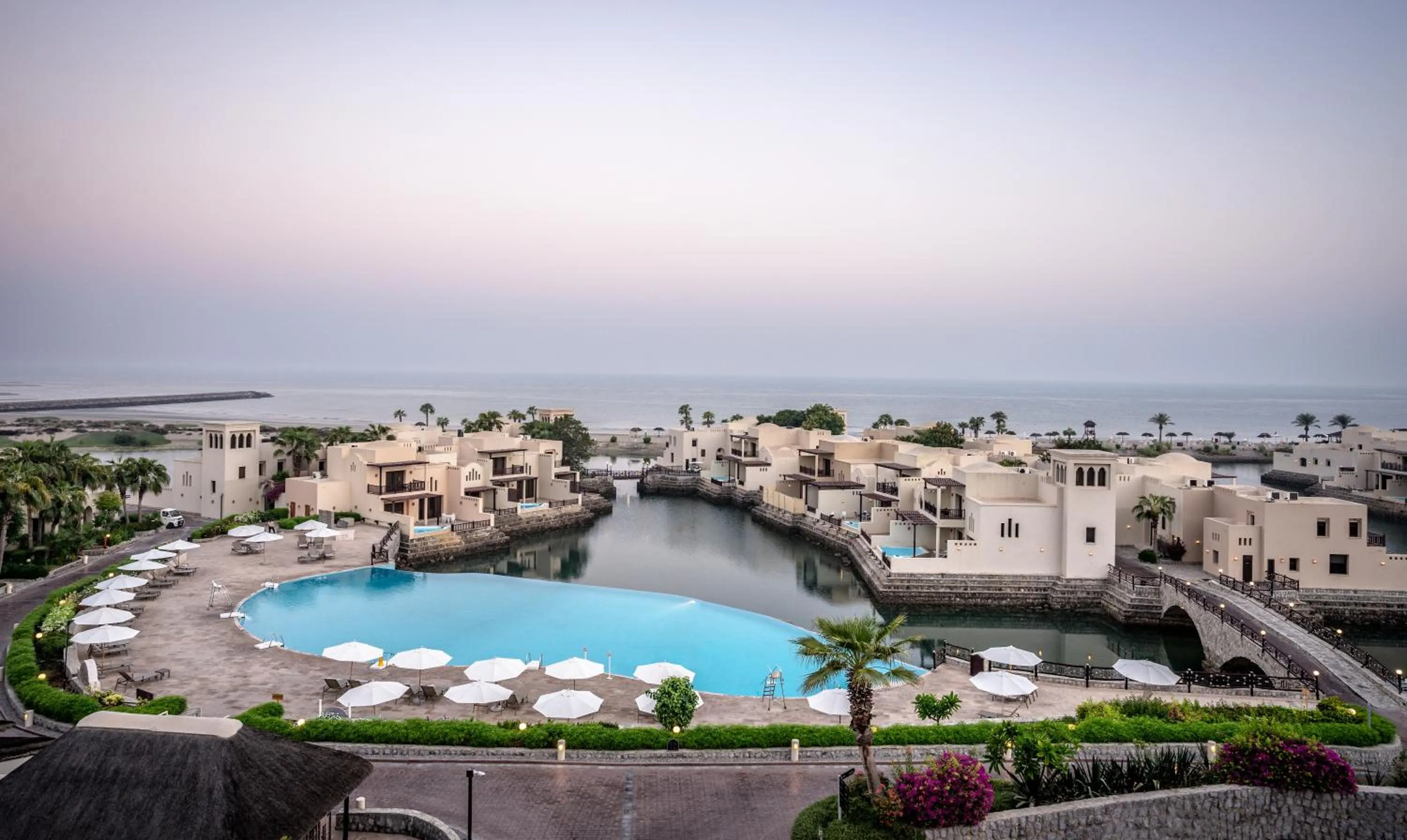 Lake view in The Cove Rotana Resort - Ras Al Khaimah