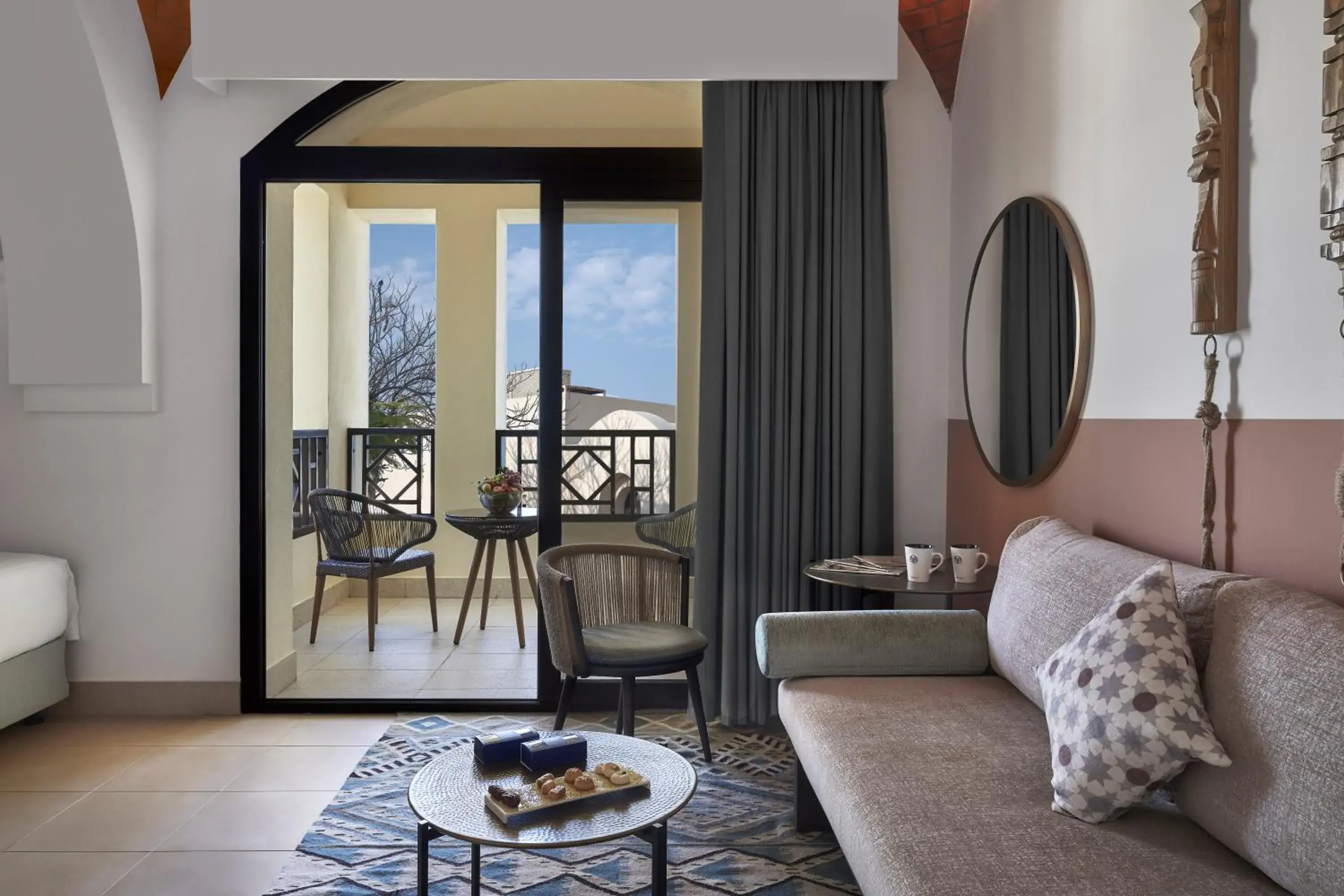 Living room in The Cove Rotana Resort - Ras Al Khaimah Living room in The Cove Rotana Resort - Ras Al Khaimah