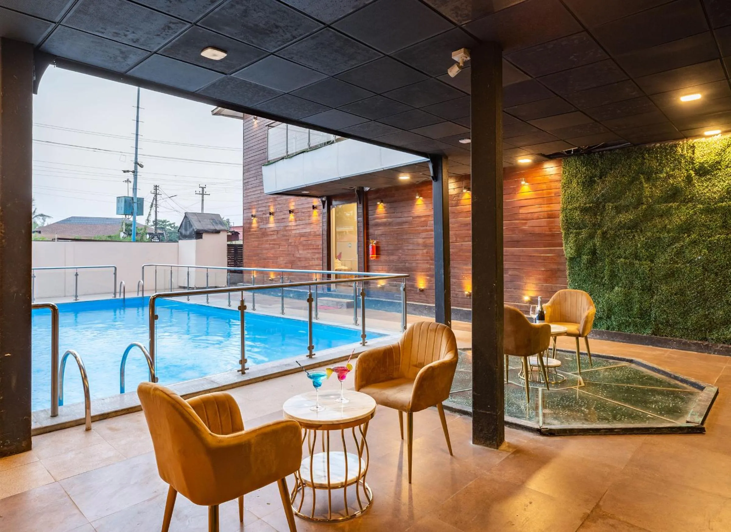 Swimming pool in Amara Oceanfront Resort & Club Baga