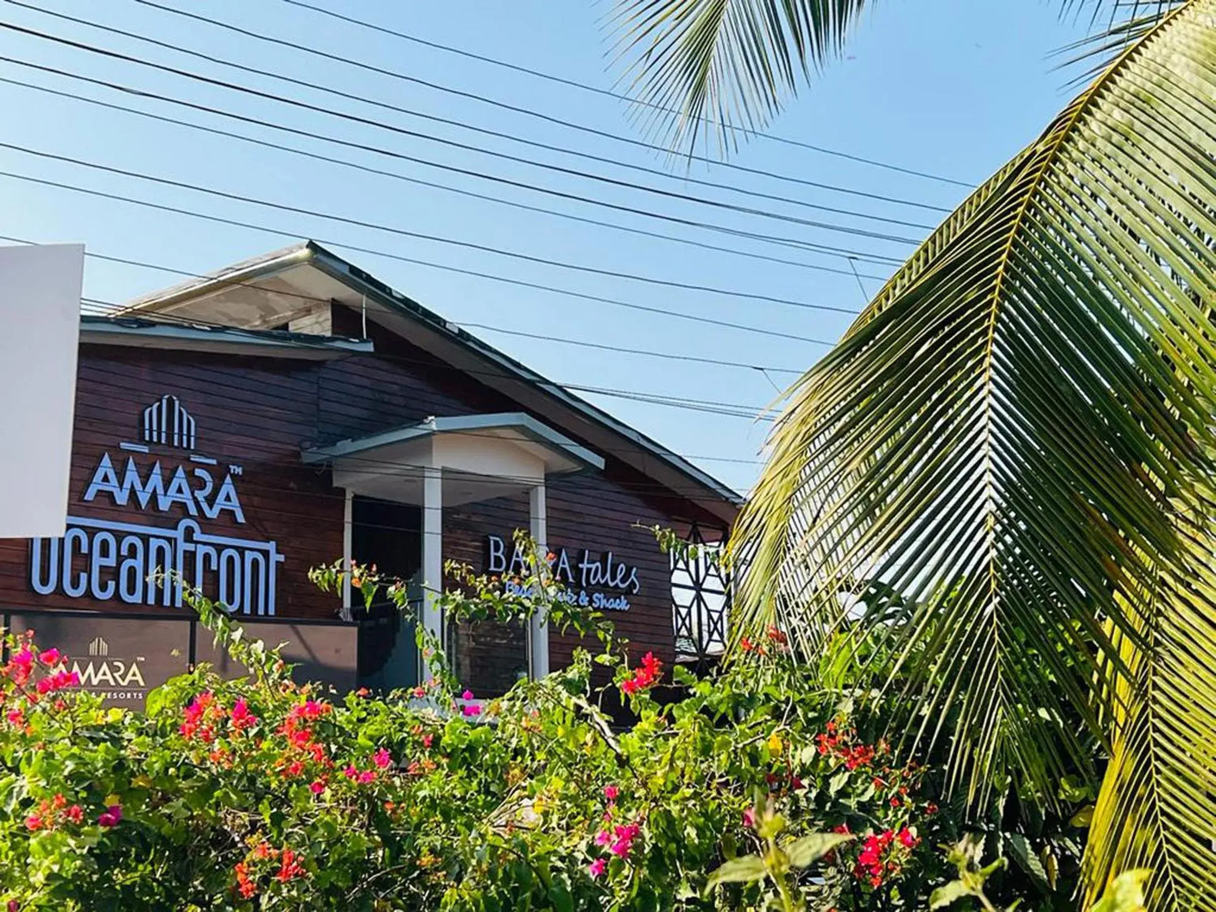 Property building in Amara Oceanfront Resort & Club Baga Property building in Amara Oceanfront Resort & Club Baga