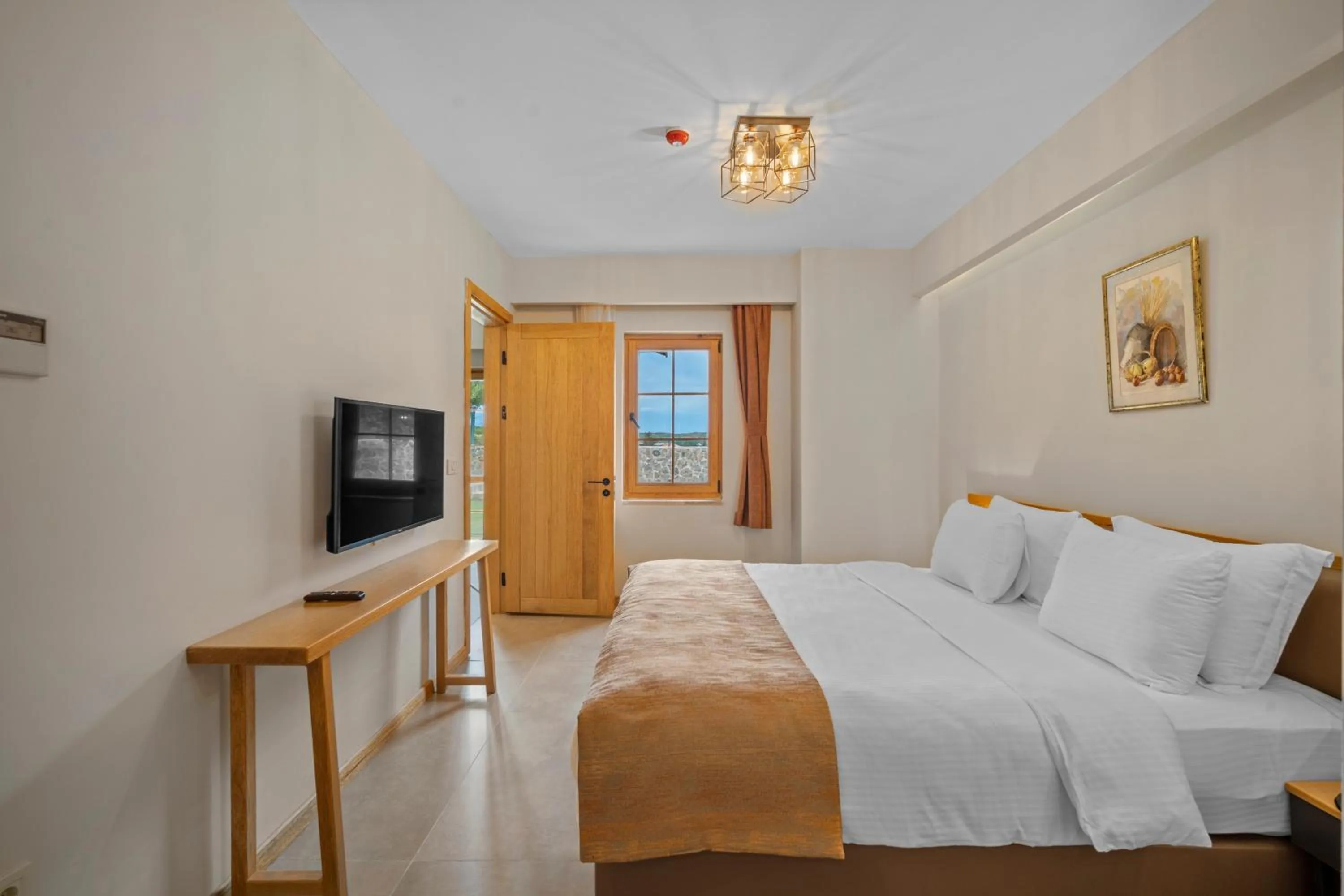 Bed in ZEYT INN HOTEL