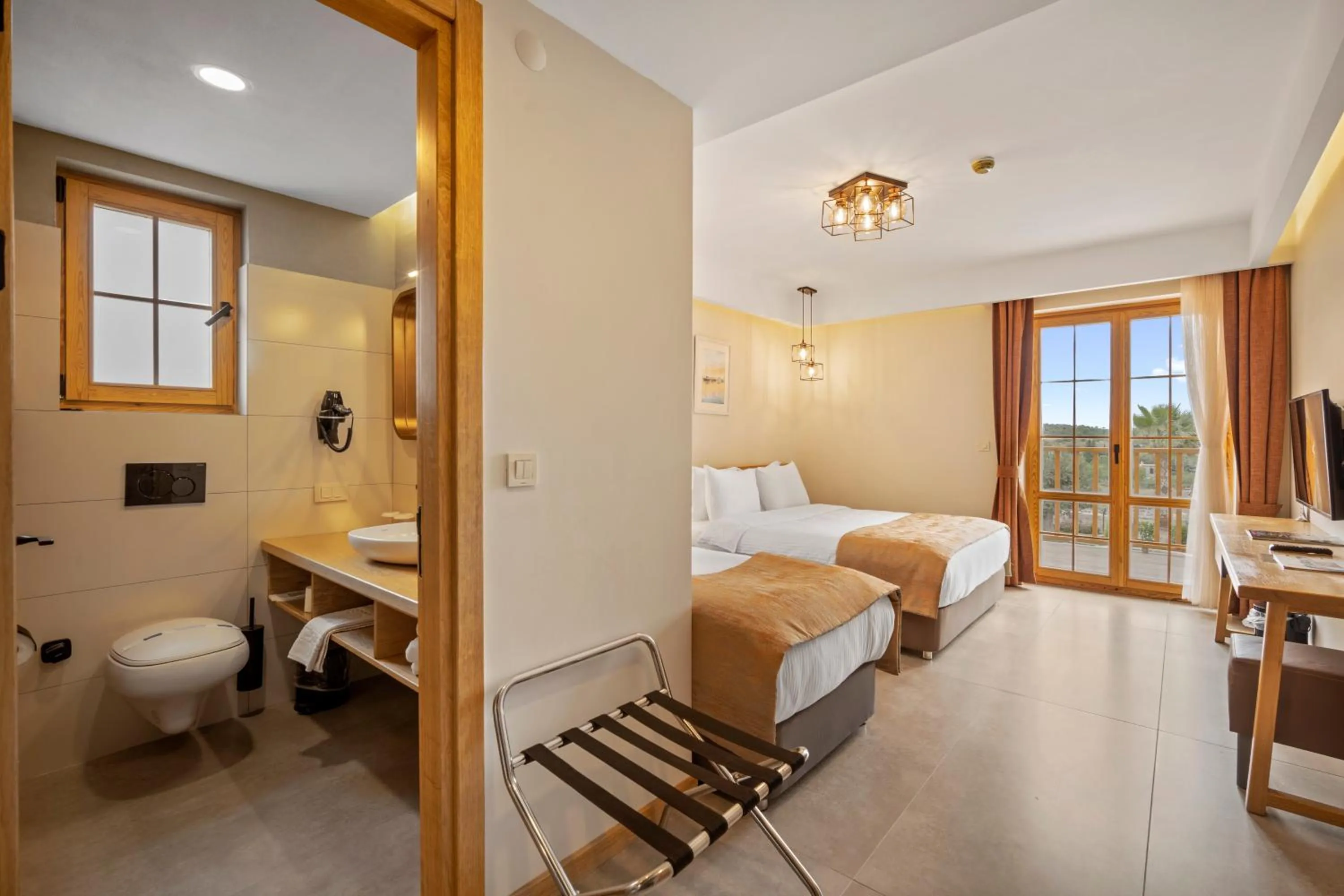 Bed in ZEYT INN HOTEL