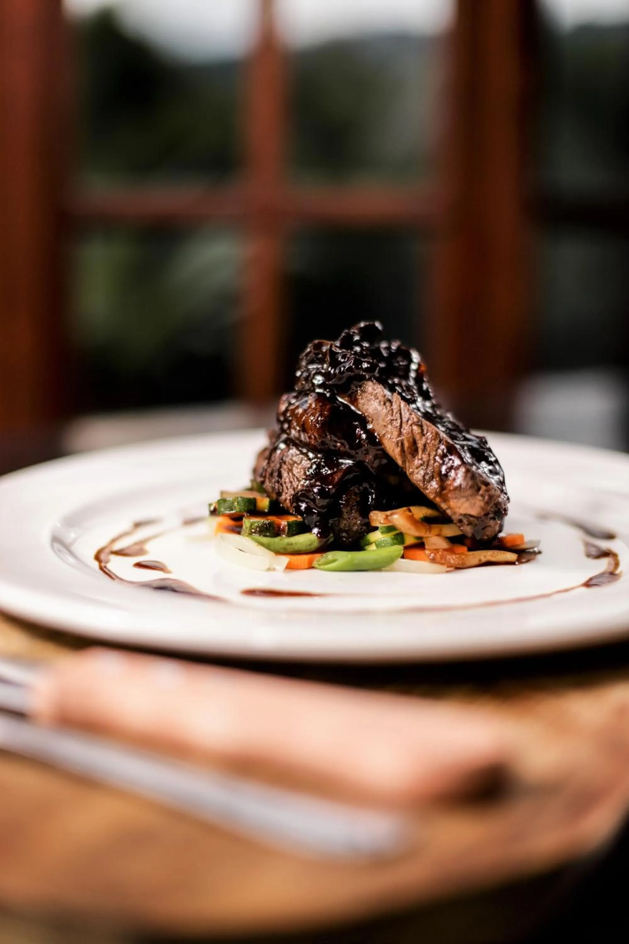 Food in Mantenga Lodge