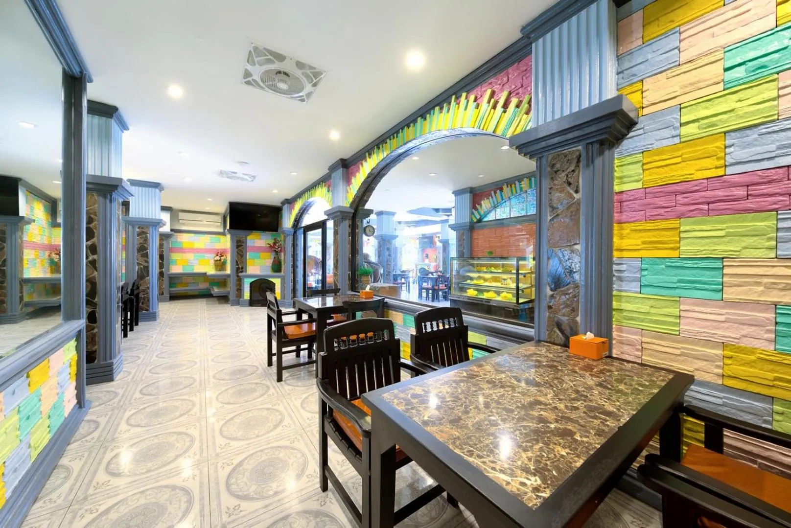 Restaurant/places to eat in Kerton Hostel