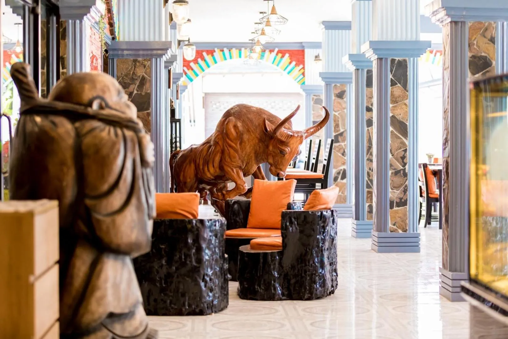 Restaurant/places to eat in Kerton Hostel