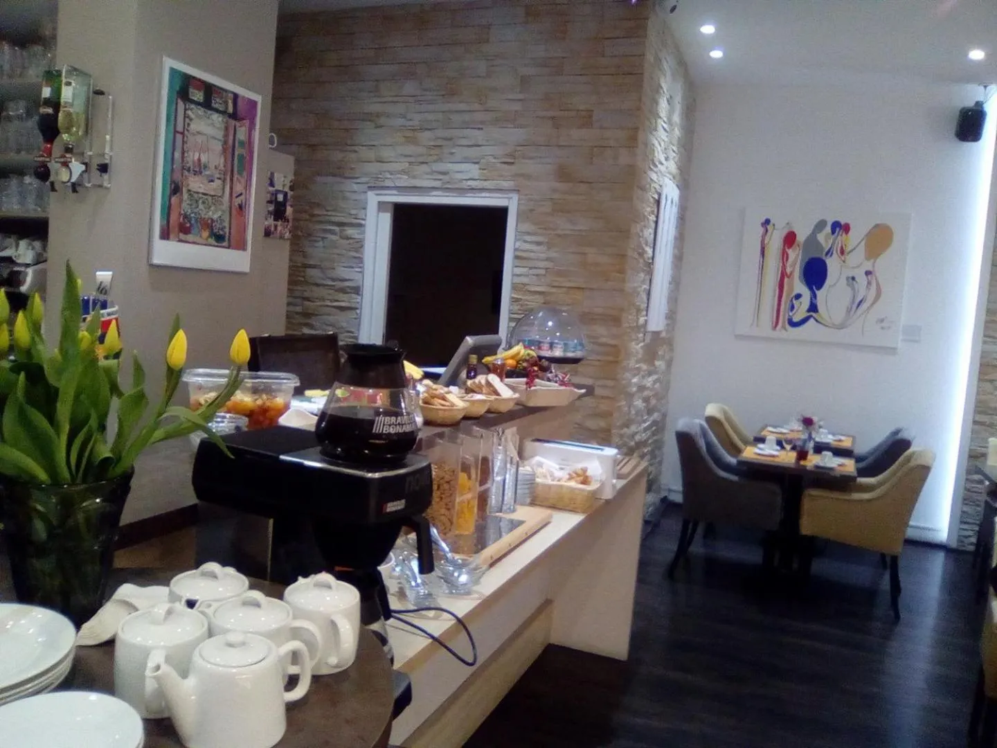 Patio in Hotel Villa La Tour