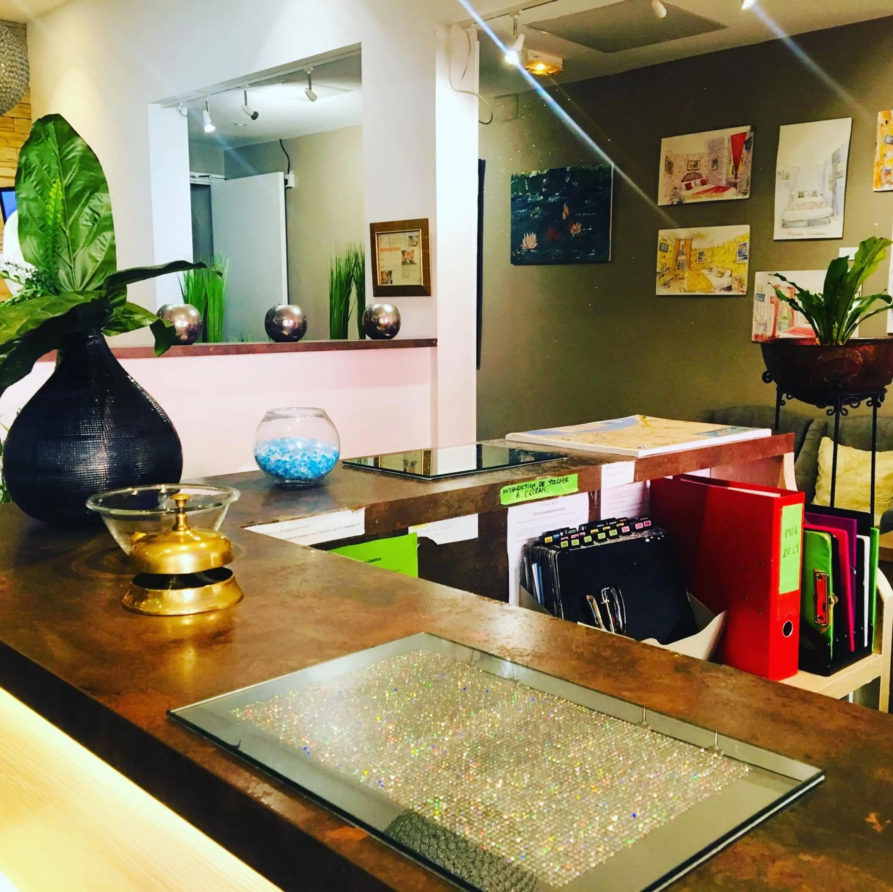 Lobby or reception in Hotel Villa La Tour