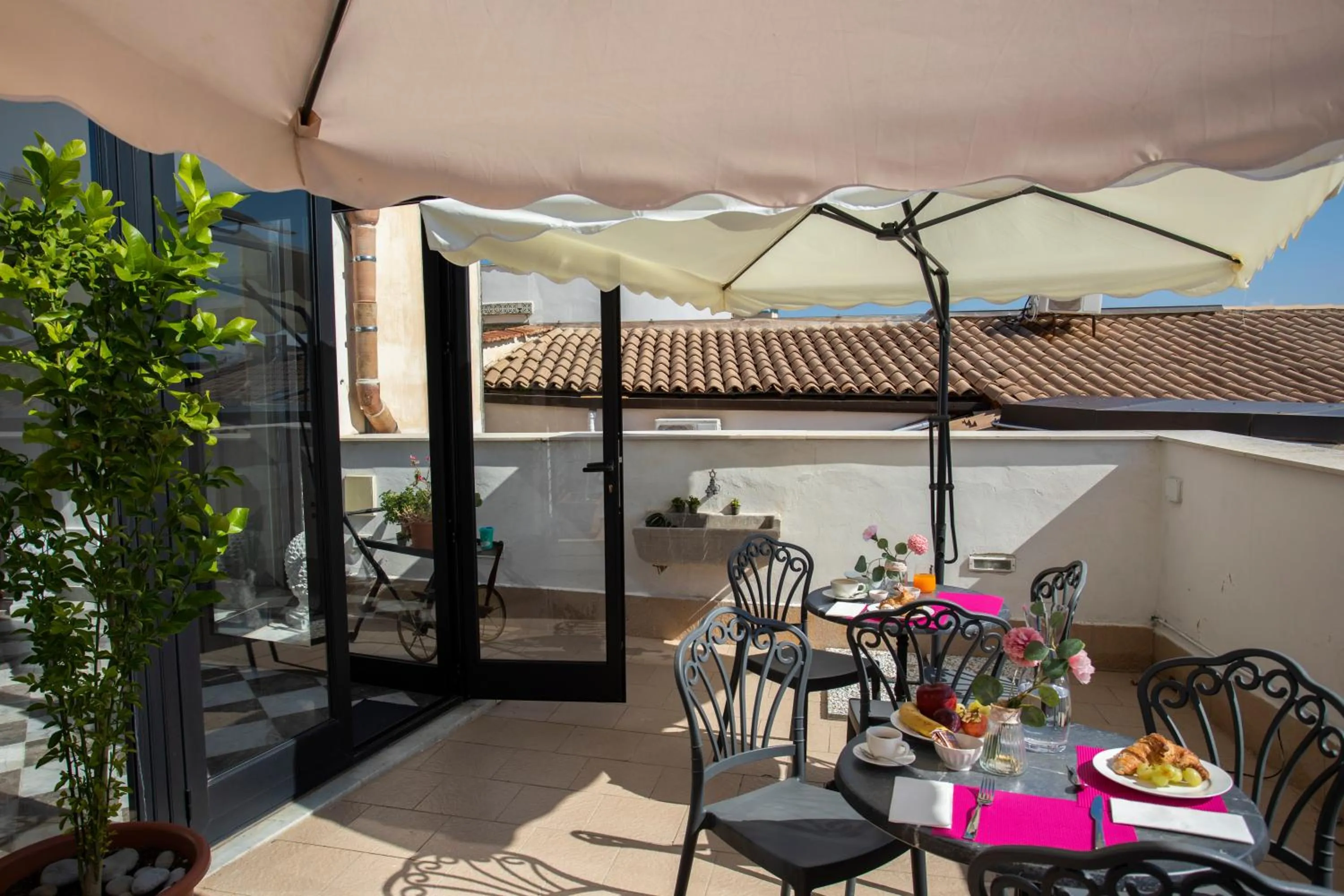 Balcony/Terrace in Dimora Sinibaldi