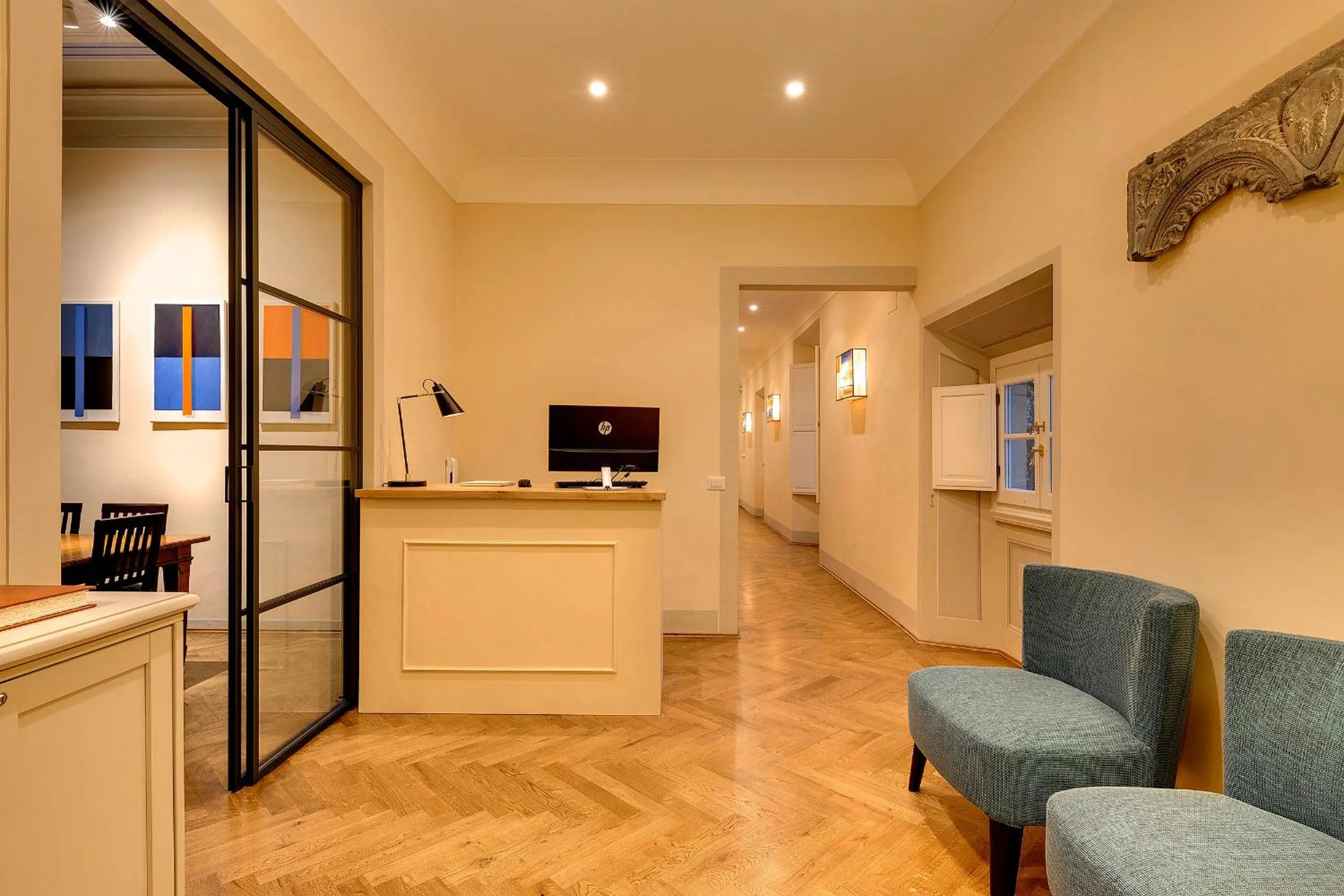 Lobby or reception in Santa Croce 14 B&B