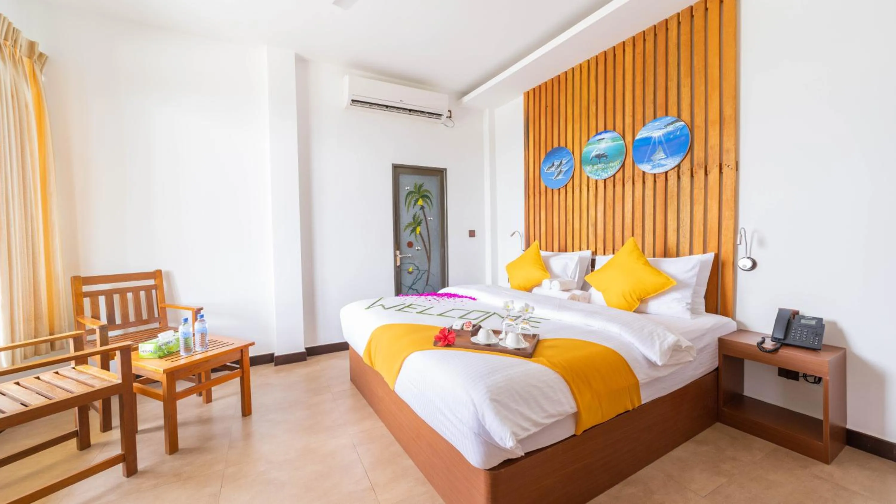 Bed in Beach Stone
