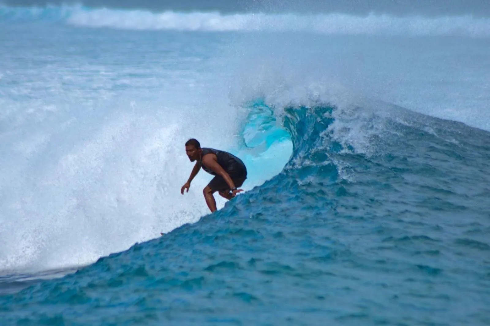 Windsurfing in Beach Stone