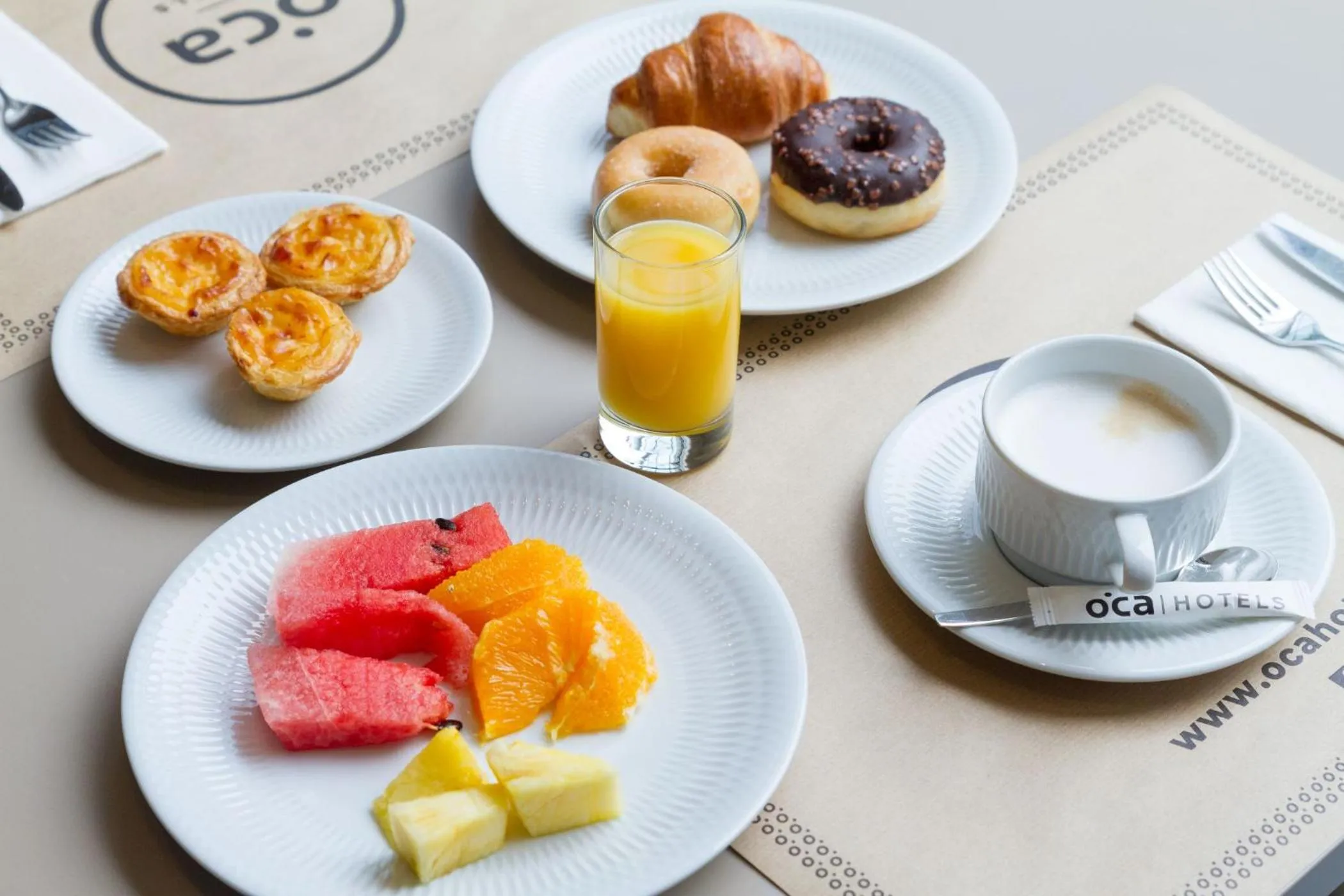 Breakfast in Oca Vitoria Village