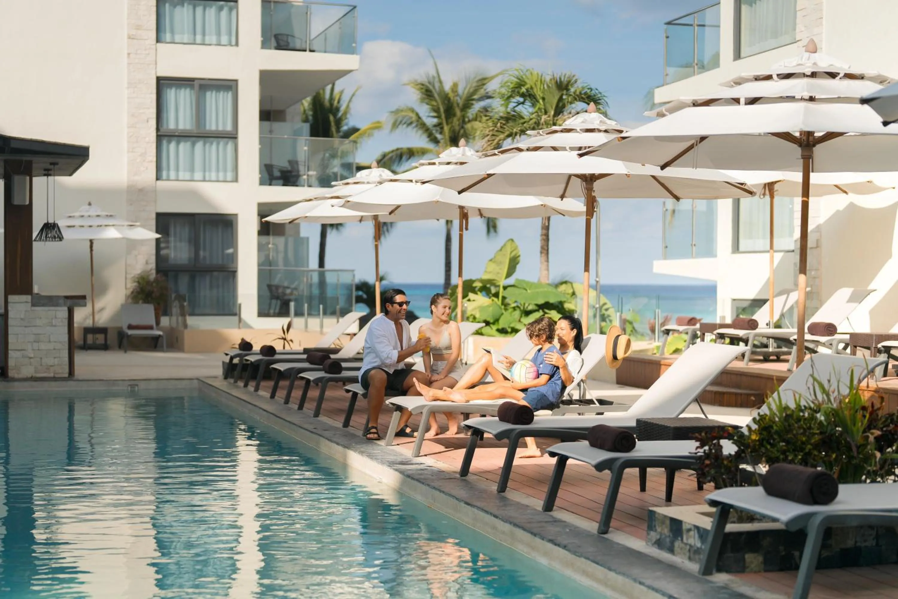 Sea view in Dreams Cozumel Cape Resort & Spa