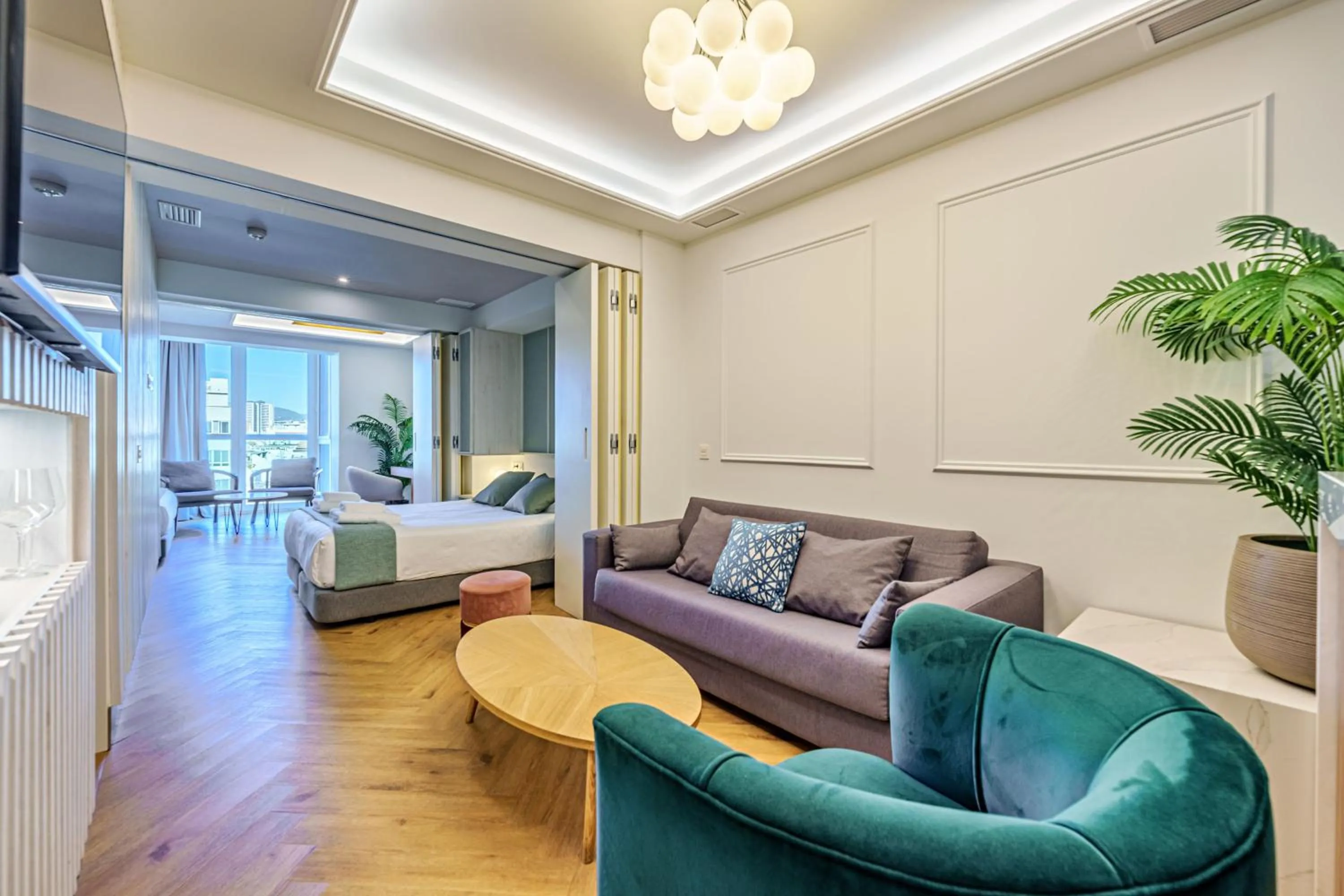 Living room in Gran Alameda Centro