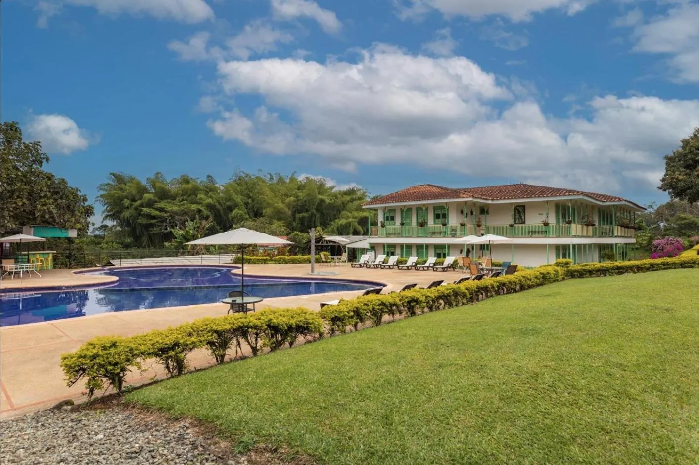 Property building in Hotel Eden Parque del Cafe
