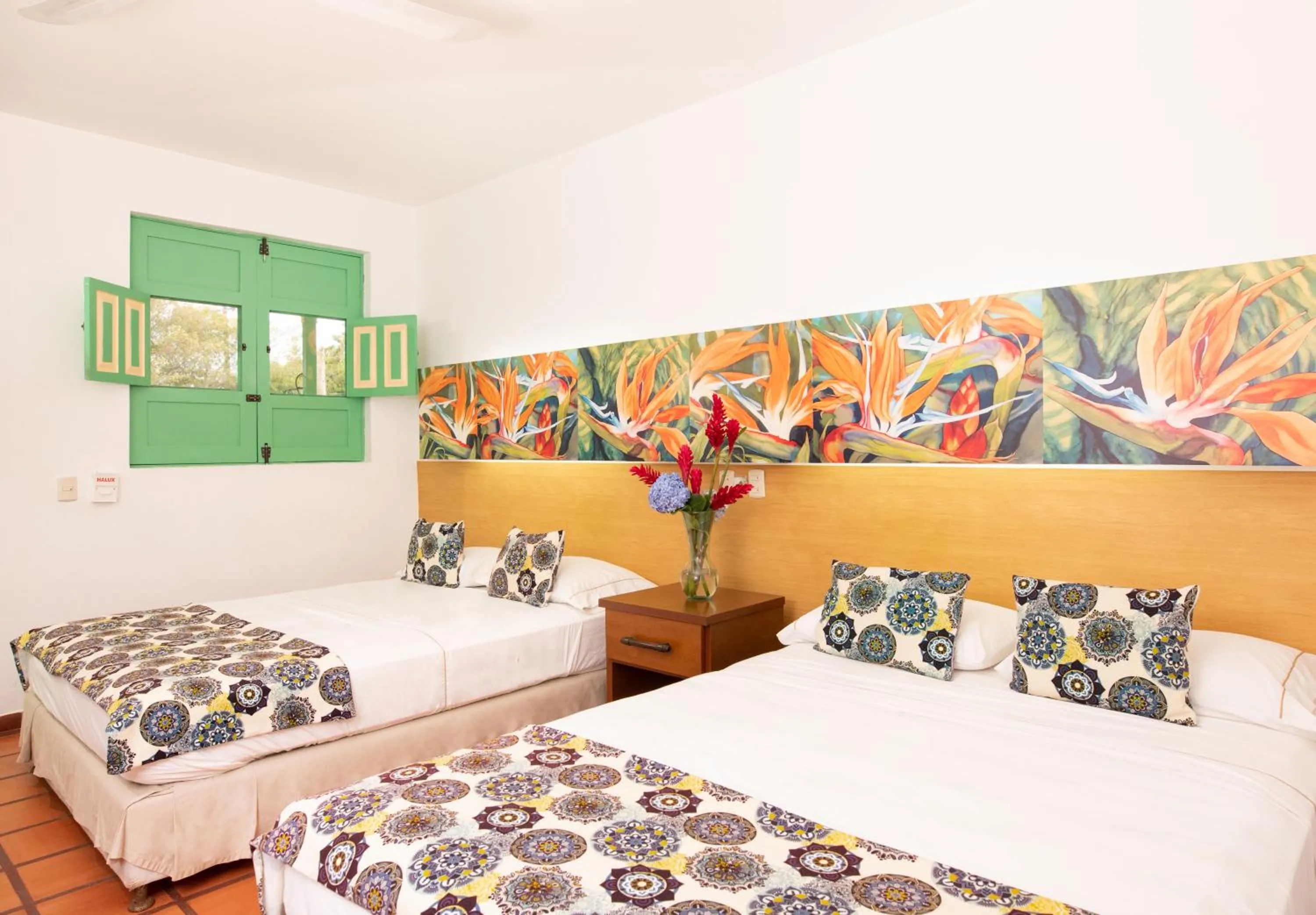 Bedroom, Bed in Hotel Eden Parque del Cafe